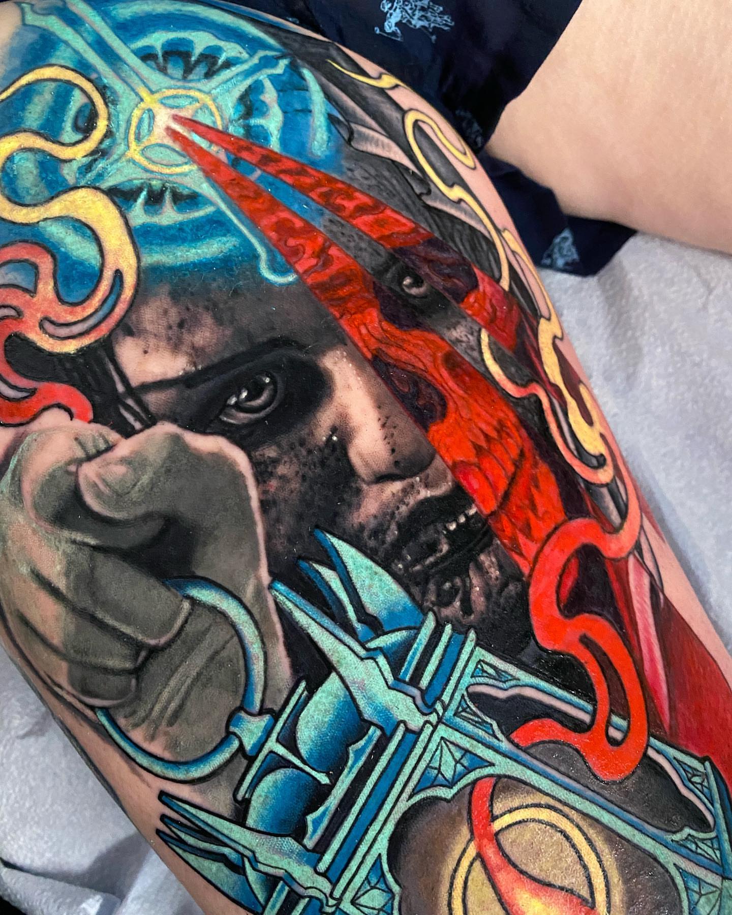 Tattoo by @whoaskedburke — realism, dark_realism