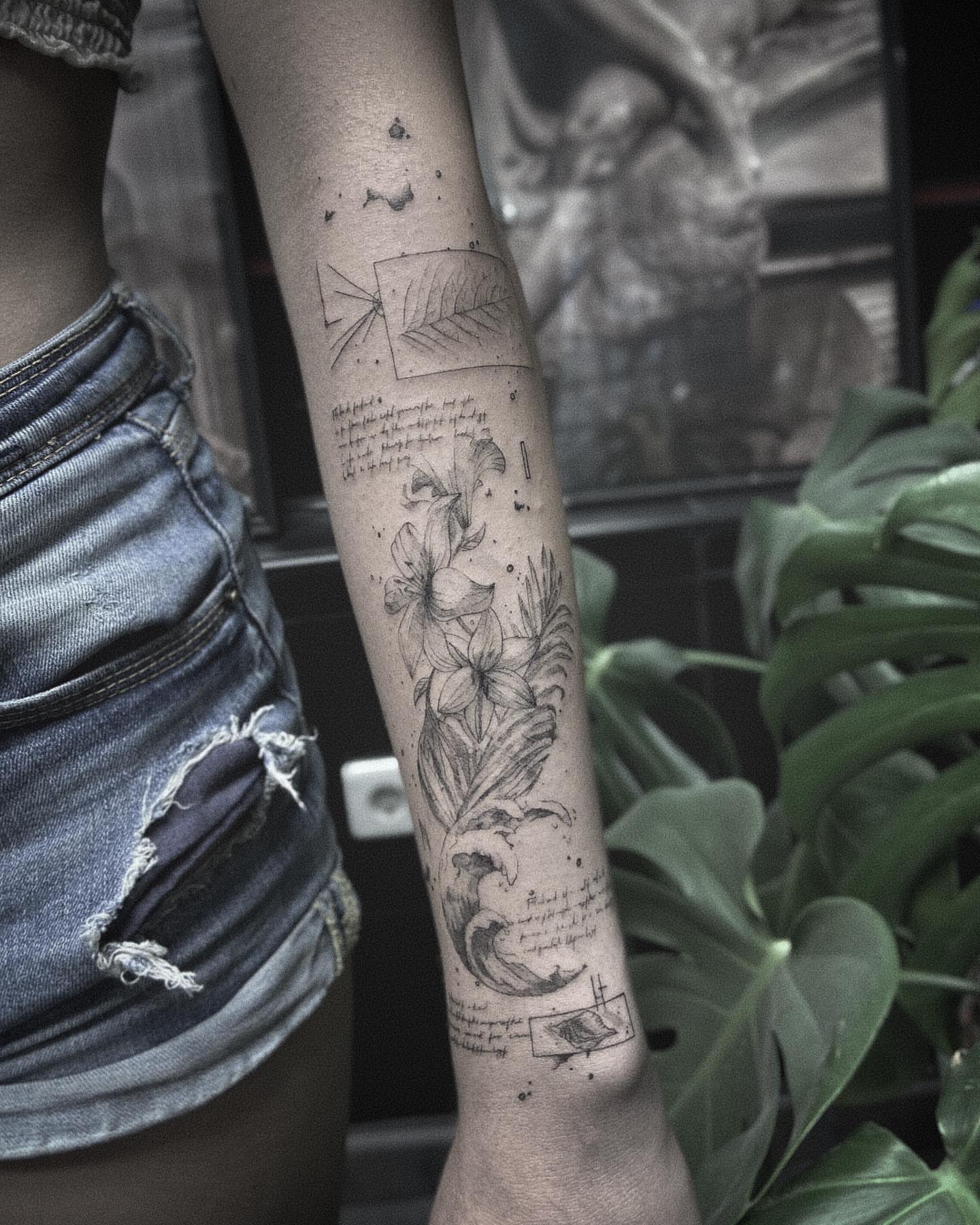 Tattoo by @ron.alvarez_tattoo — black_and_grey, realism