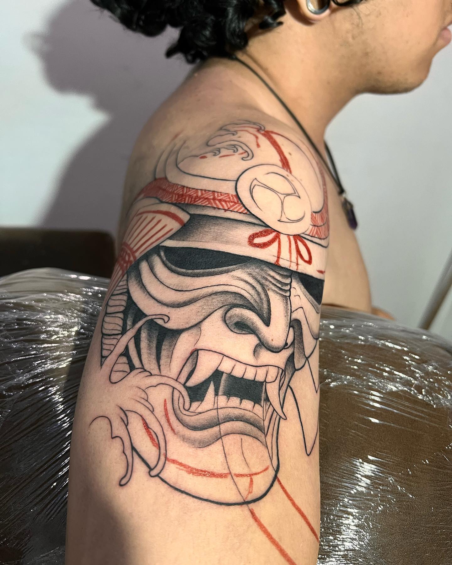 Tattoo by @ajtatt0 — black_and_grey