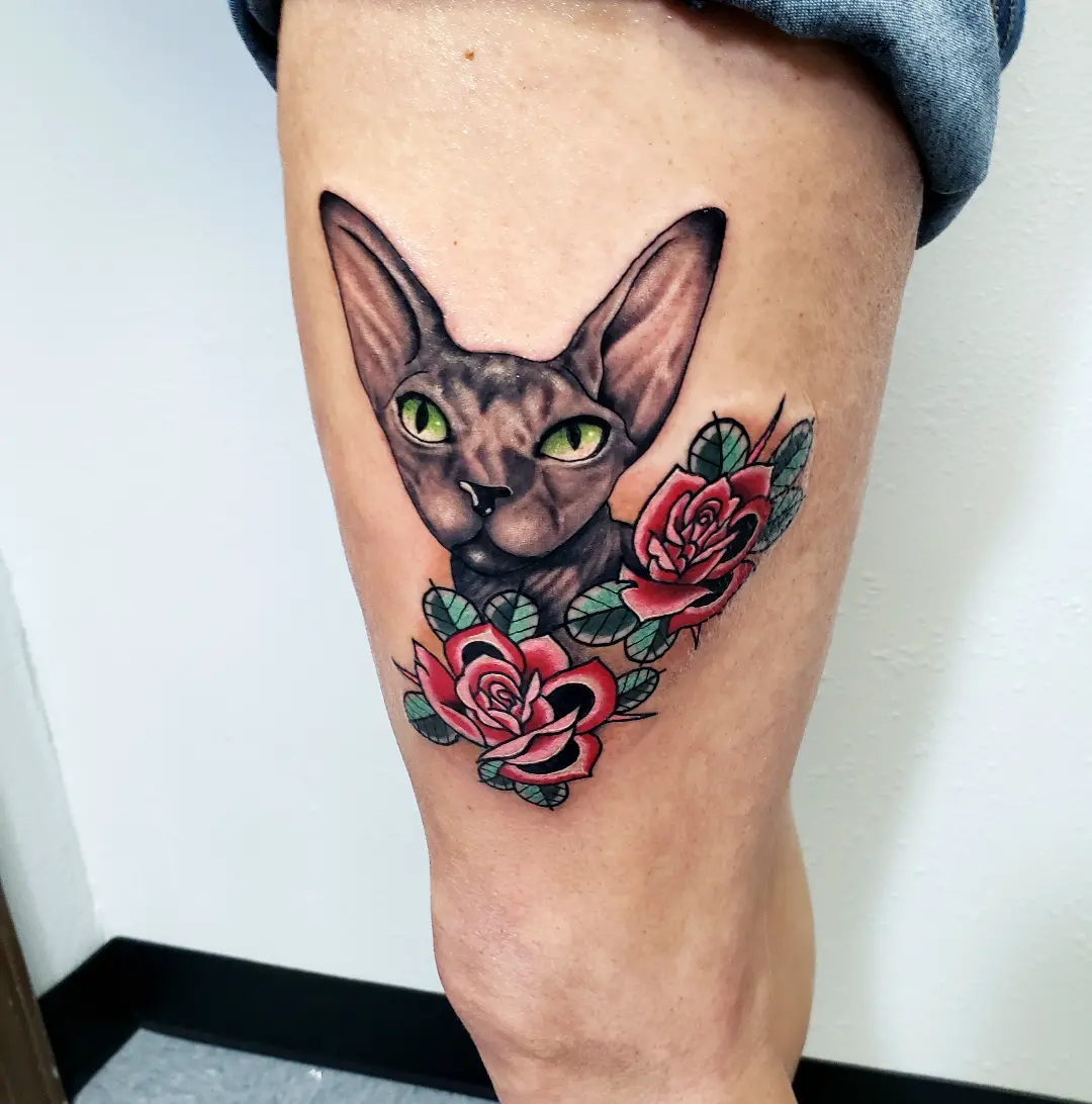 Tattoo by @highnoonjake — american_traditional, realism