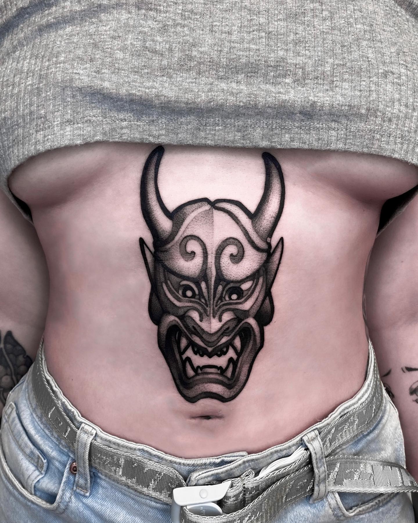 Tattoo by @kairo.tattooer — black_and_grey