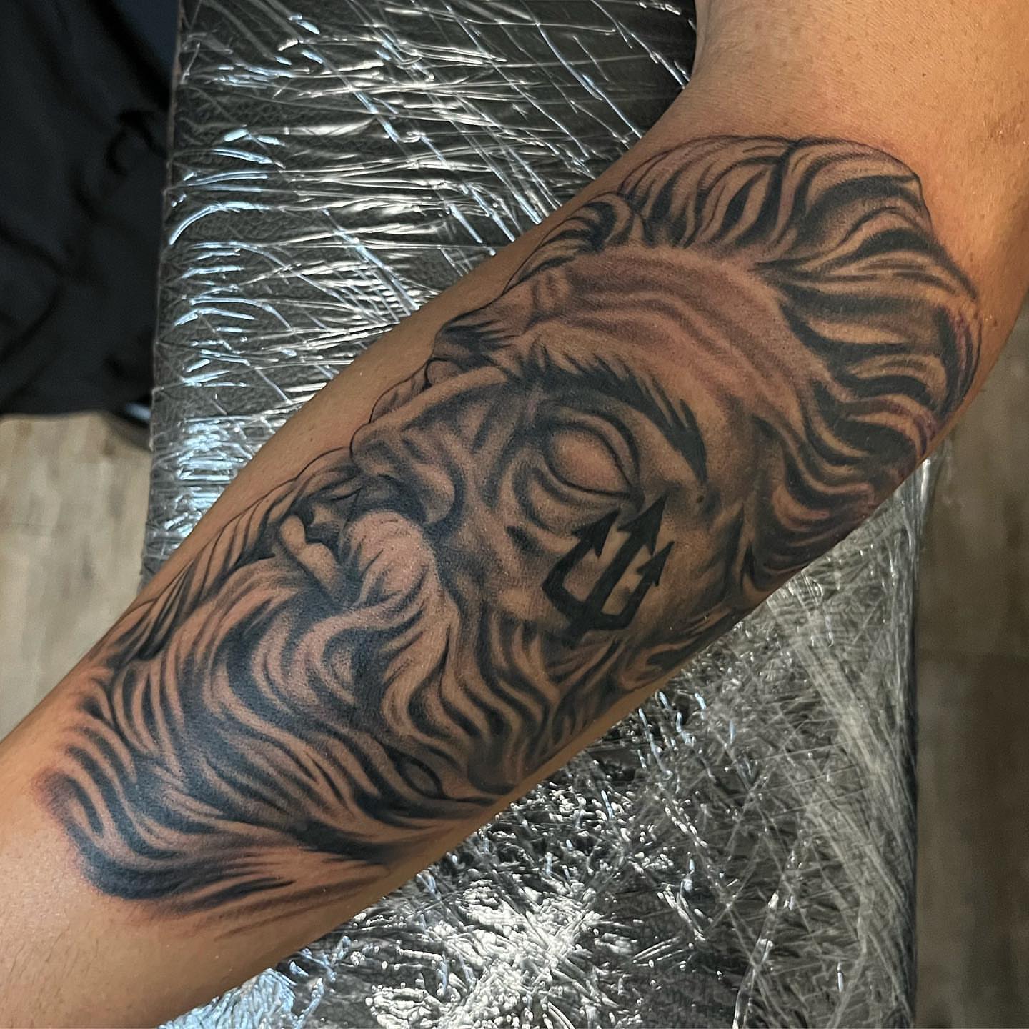 Tattoo by @mcglonetattoos — black_and_grey, realism