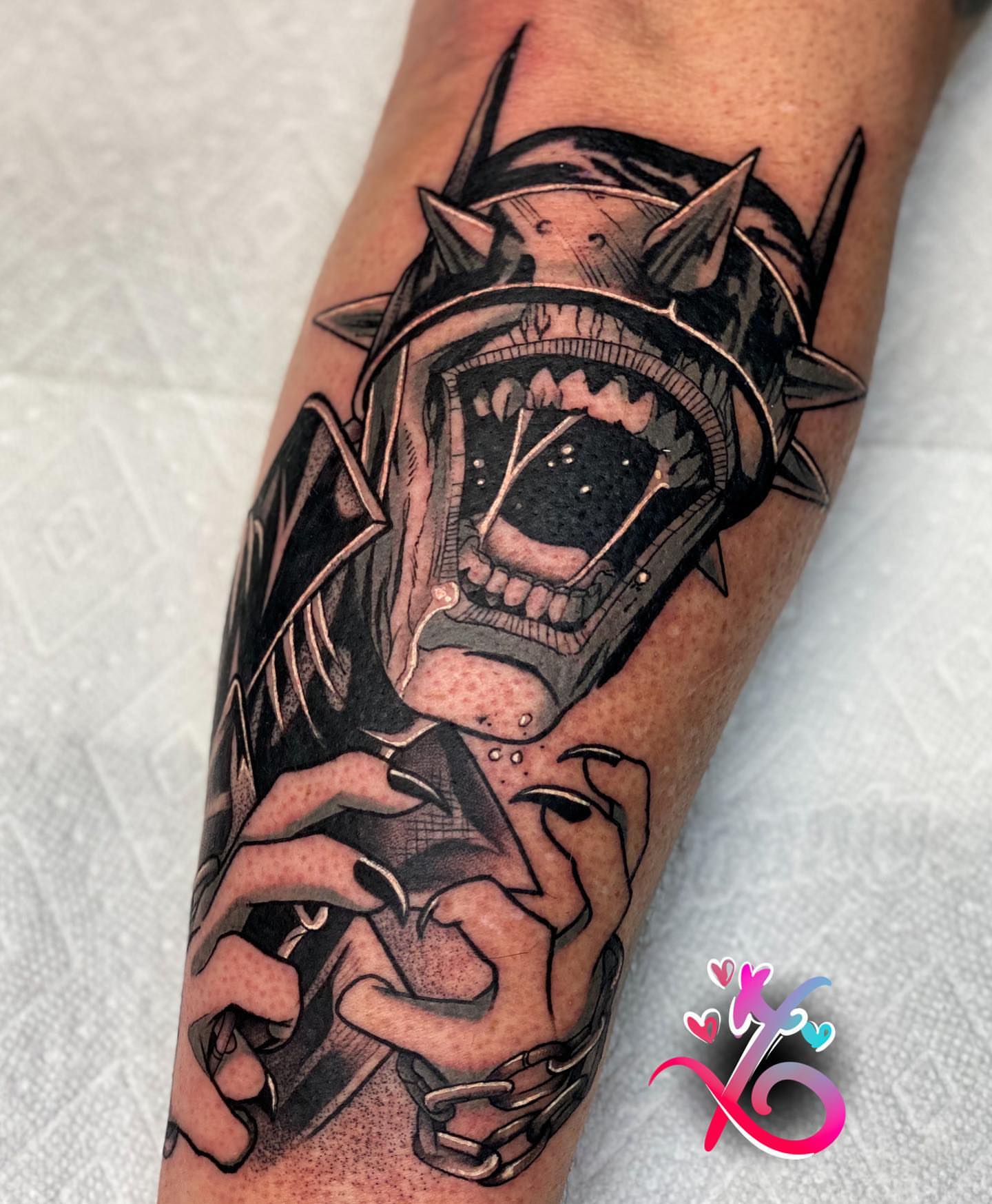 Statue of liberty realism tattoo on the forearm by Keyon J