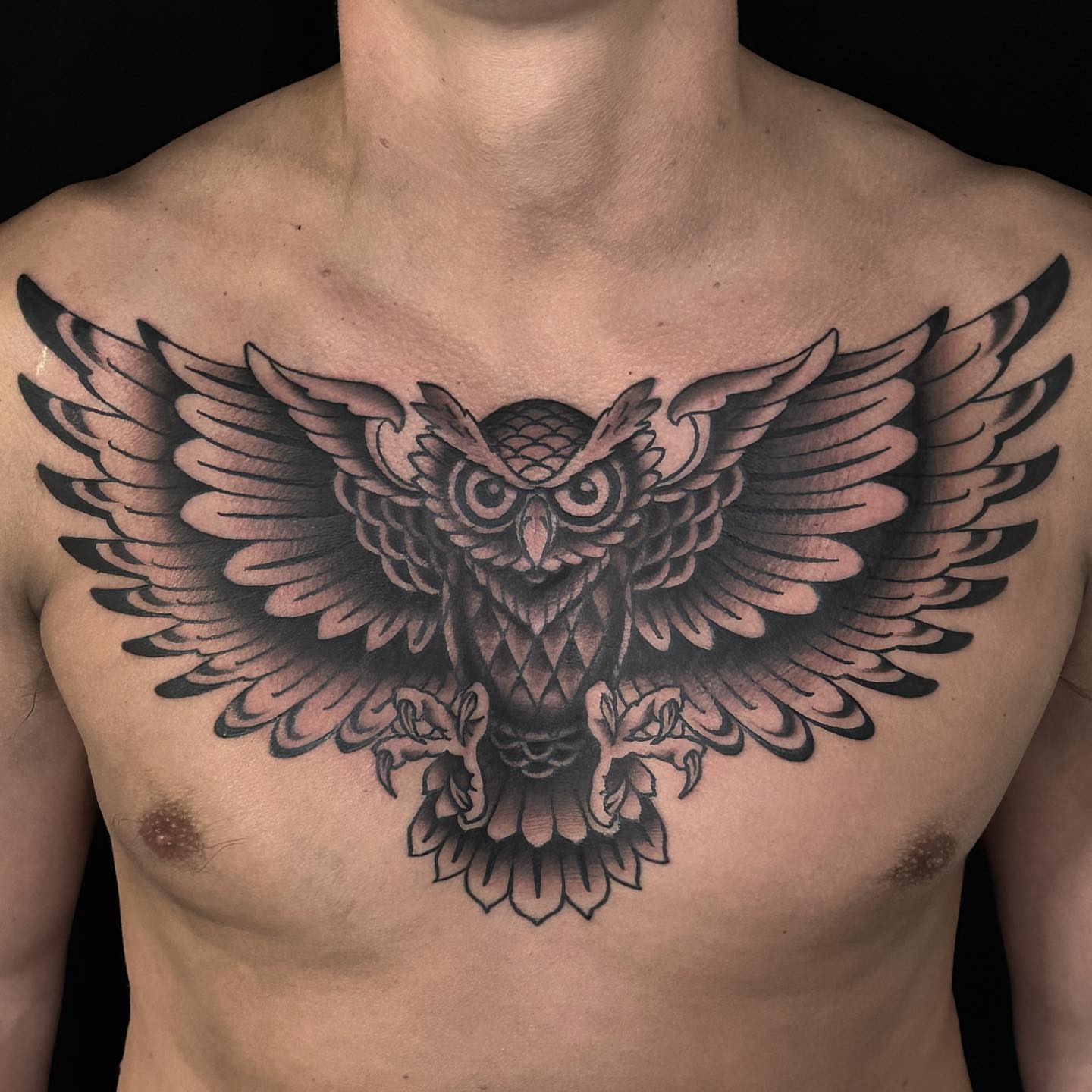 Tattoo by @bryanhumphries_ — black_and_grey