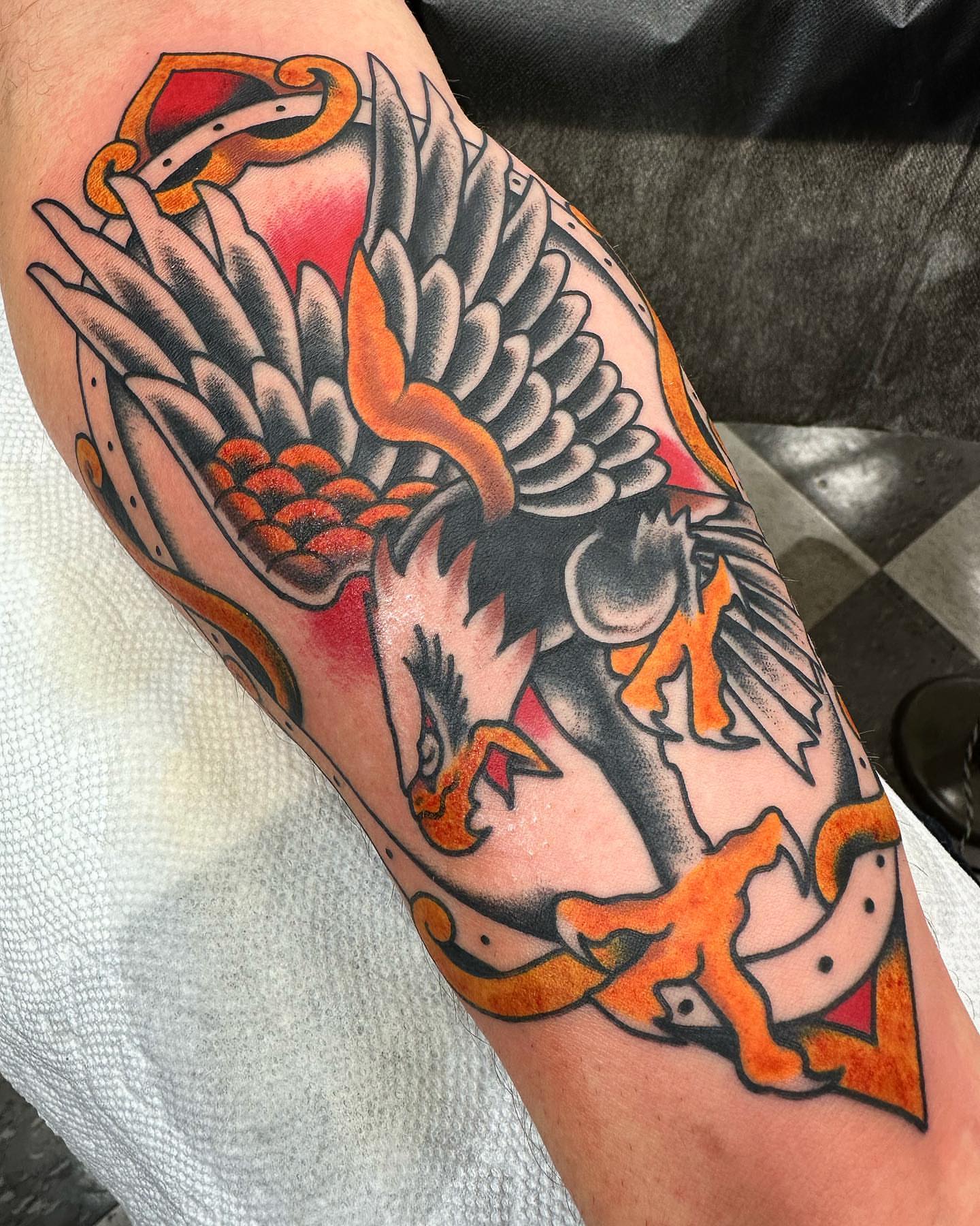 Tattoo by @bwebbtattoo — american_traditional