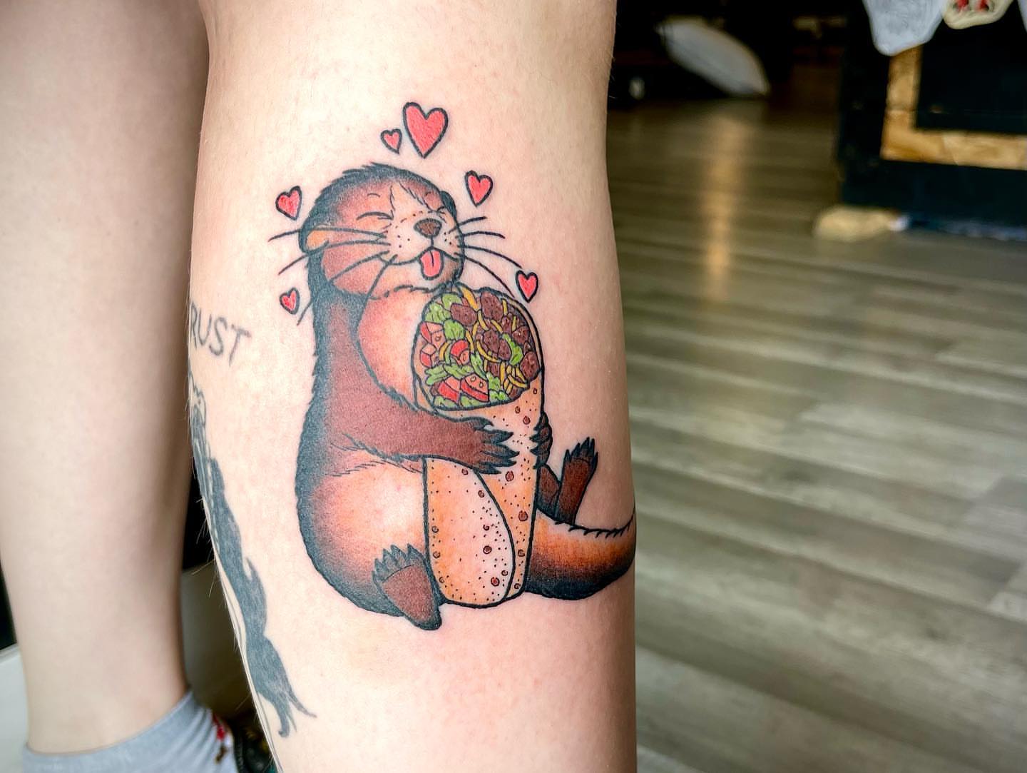 Tattoo by @alandapanda — new_school, illustrative