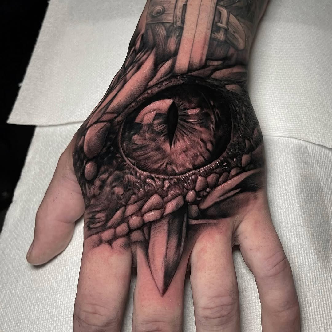 Tattoo by @dead_im_sure — realism, black_and_grey