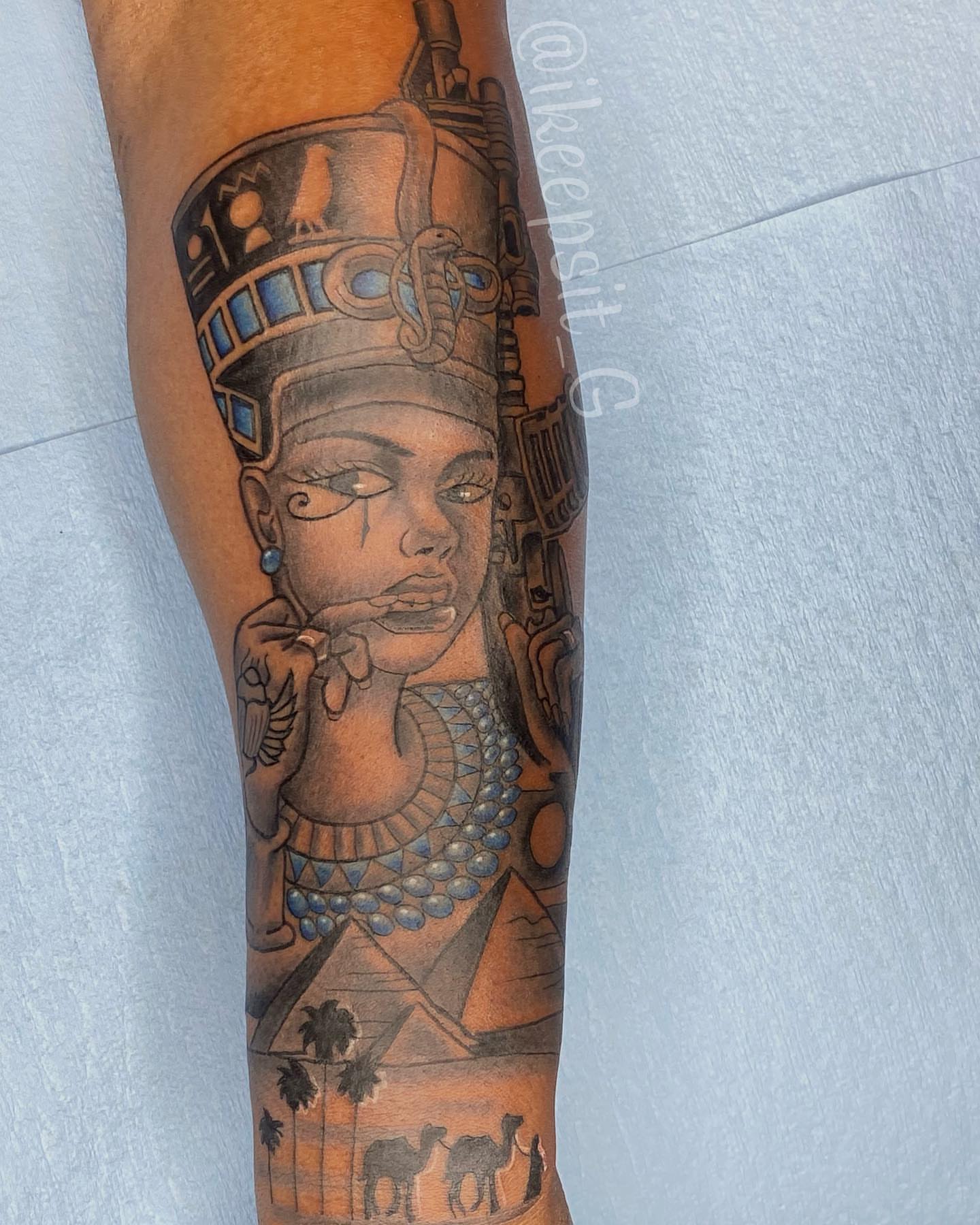 Tattoo by @ikeepsit_g — black_and_grey