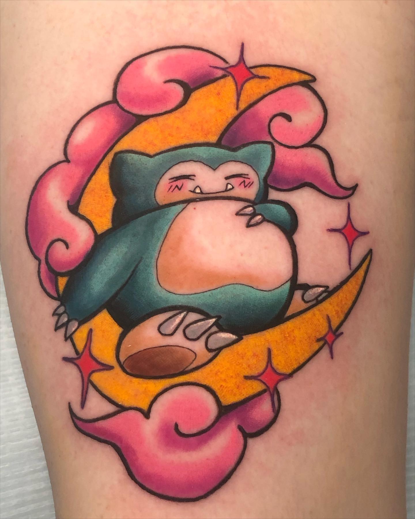 Tattoo by @trashboattattoos — new_school