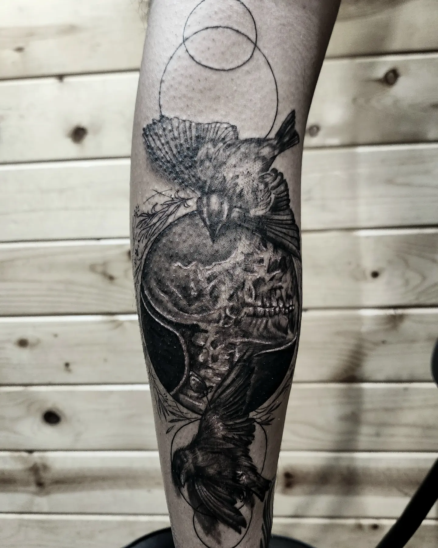 Tattoo by @alex_suarez303 — black_and_grey, realism