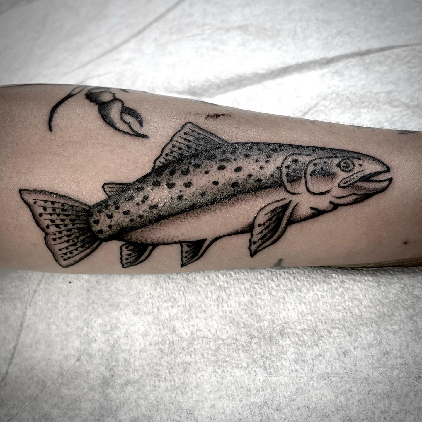 Tattoo by @jasonryantattoos — dotwork