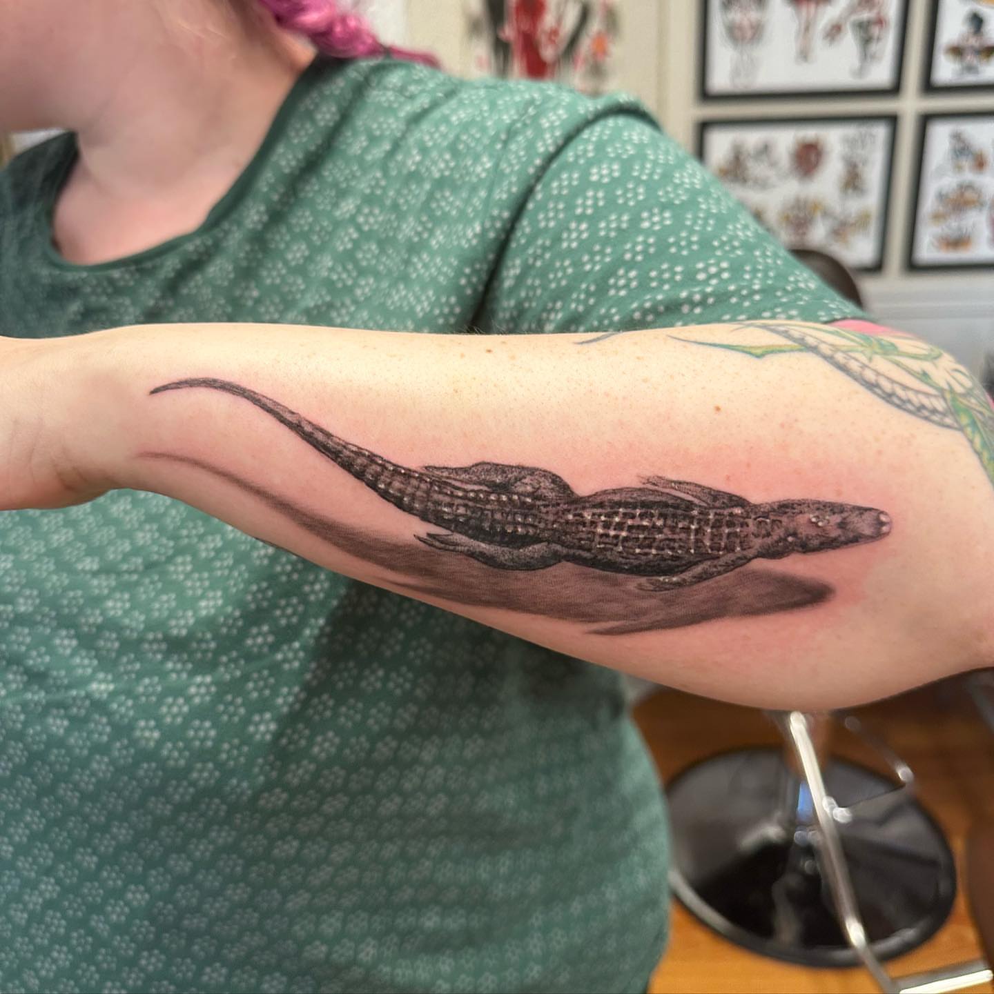 Tattoo by @tattooedwalnut — realism