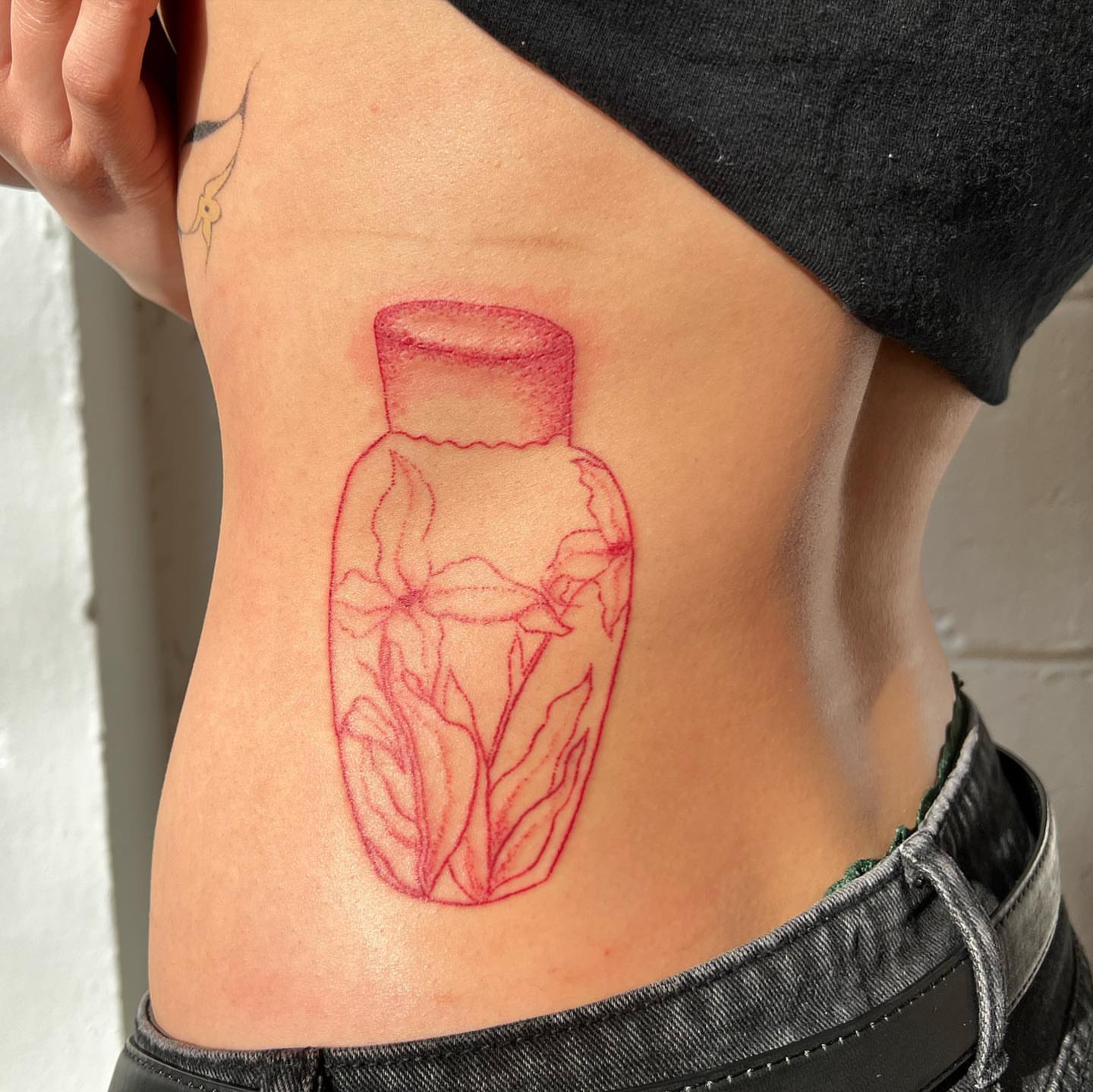 Tattoo by @deuxmainstattoo — dotwork