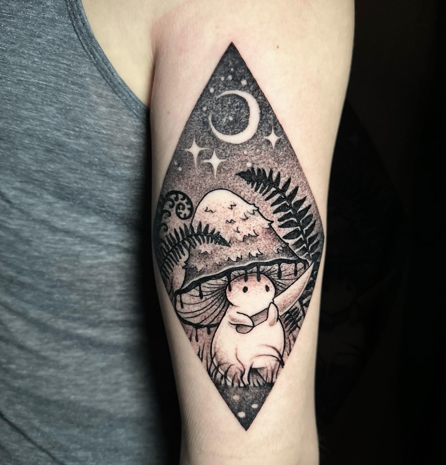 Tattoo by @gabejensentattoos — black_and_grey
