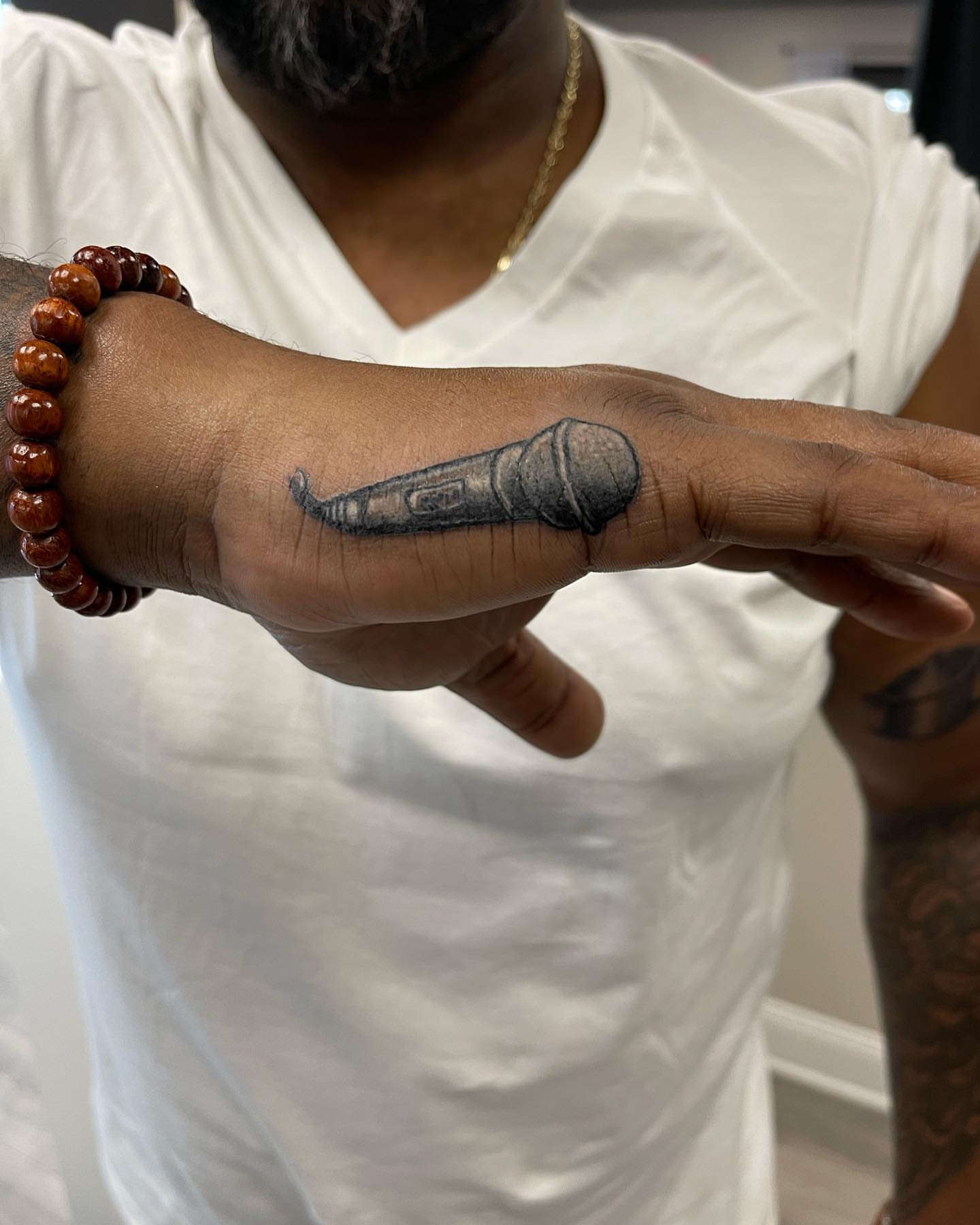 Tattoo by @bigreggtattoos — black_and_grey