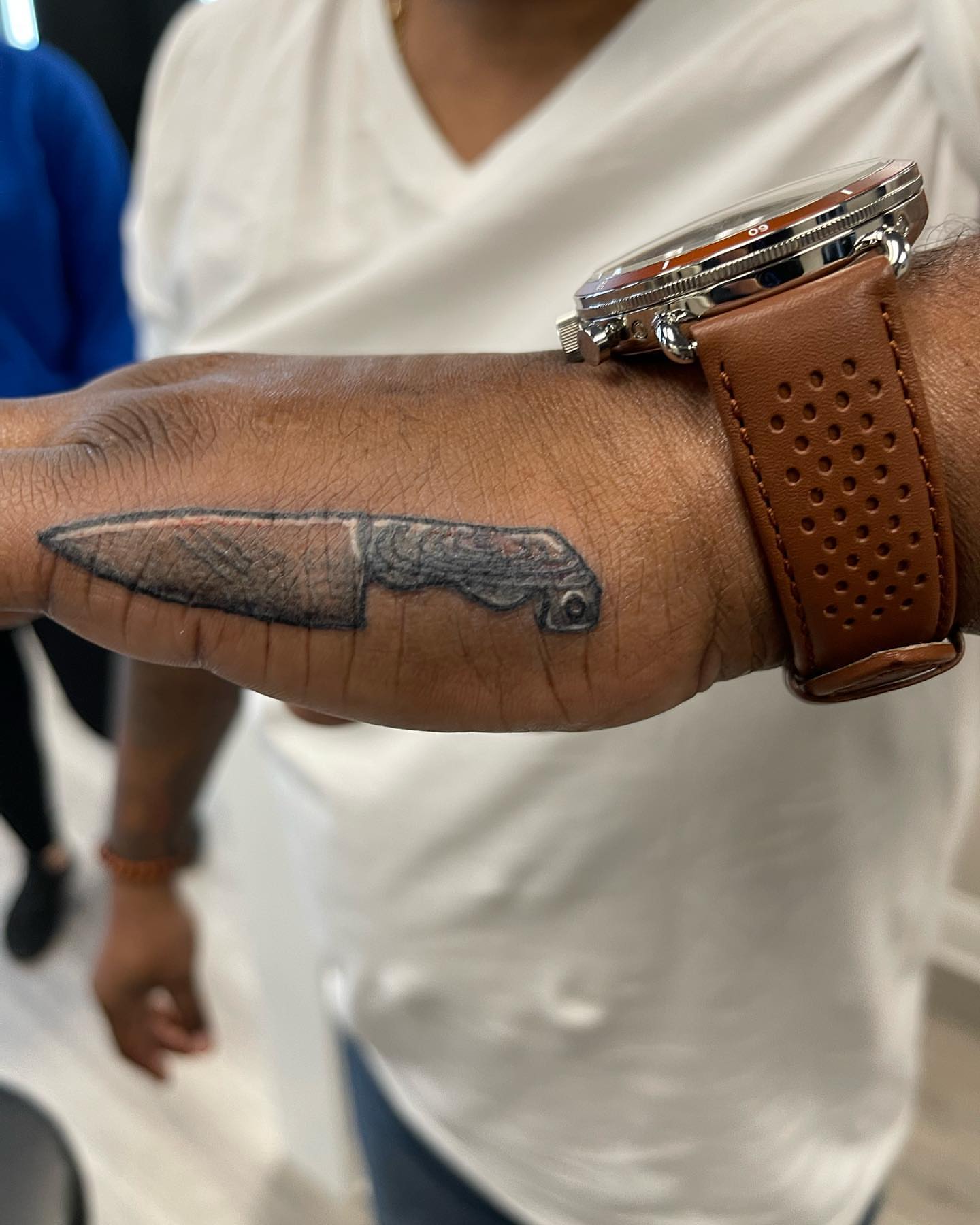 Tattoo by @bigreggtattoos — black_and_grey