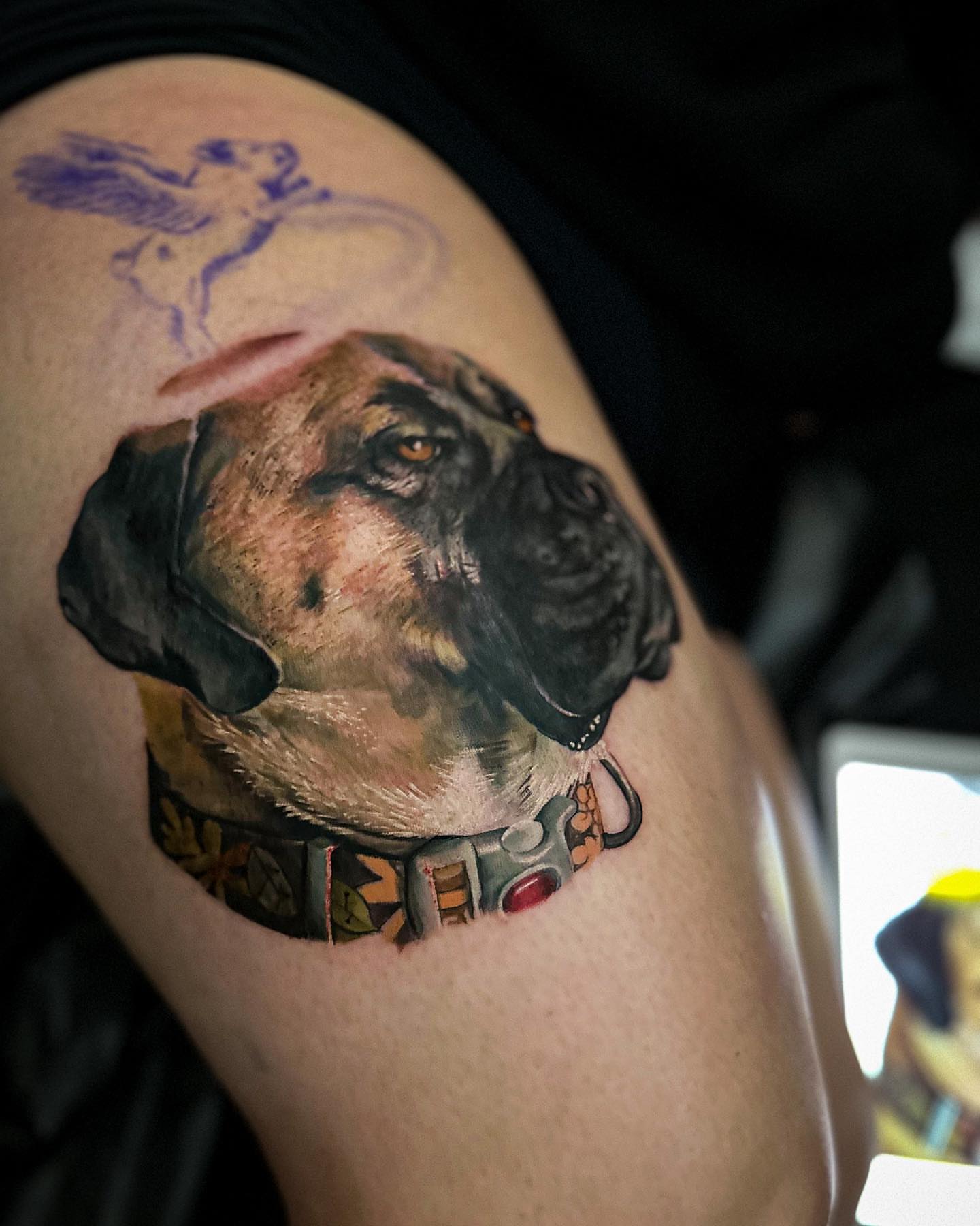 Tattoo by @rock_platinumkoi — realism