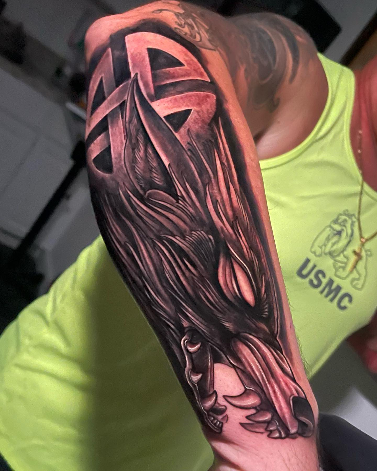 Tattoo by @cuzmatt — dark_realism