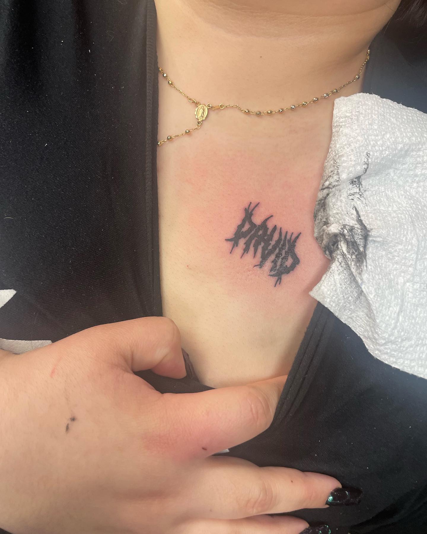 Tattoo by @piercings_byprincess — lettering_script