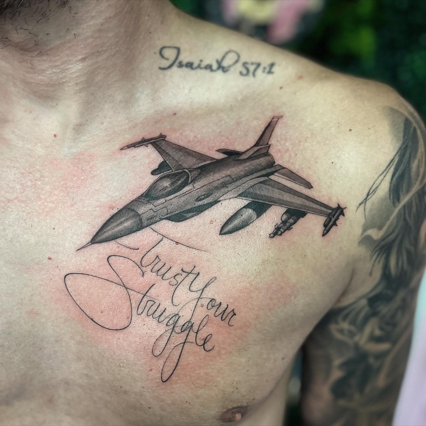 Tattoo by @rachelmillertattoos β black_and_grey