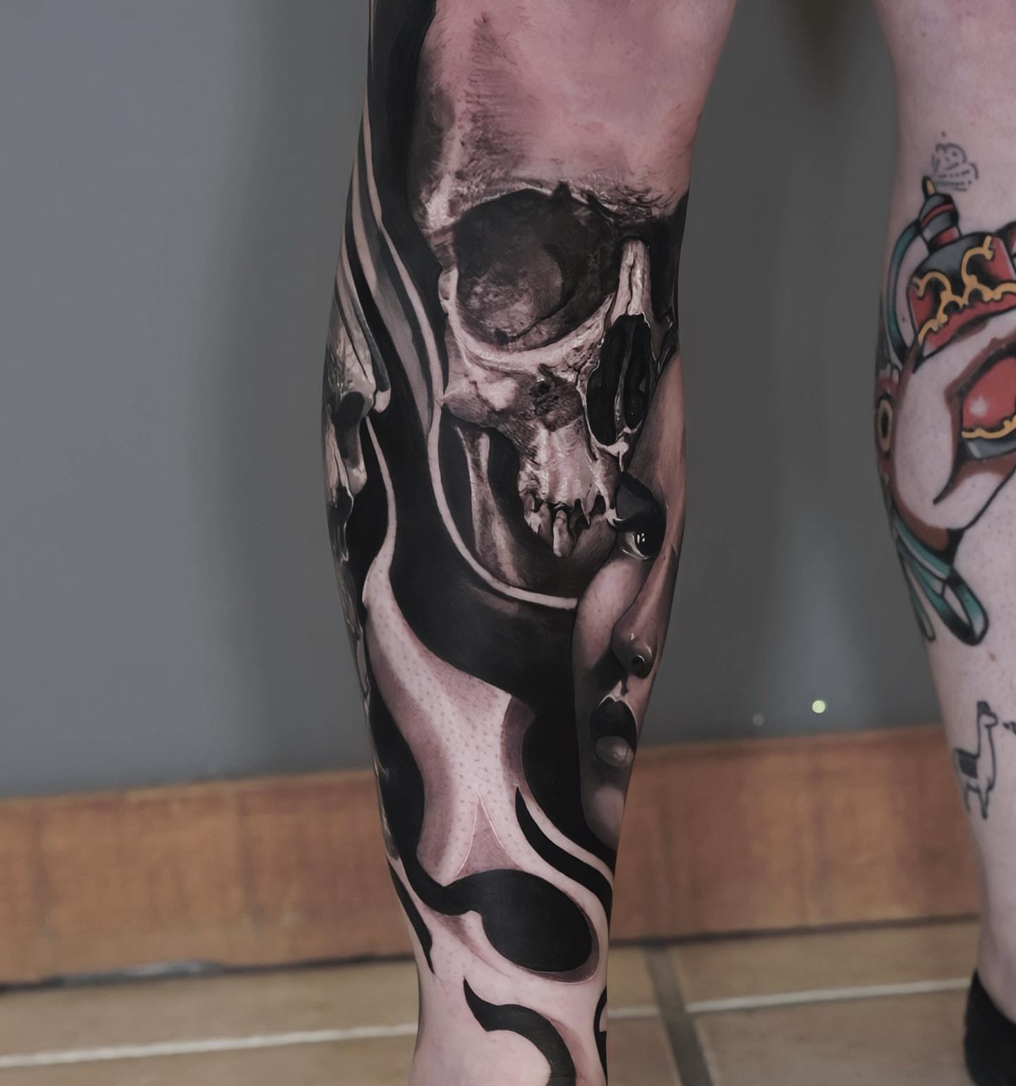 Tattoo by @schrail_edmund — realism, dark_realism
