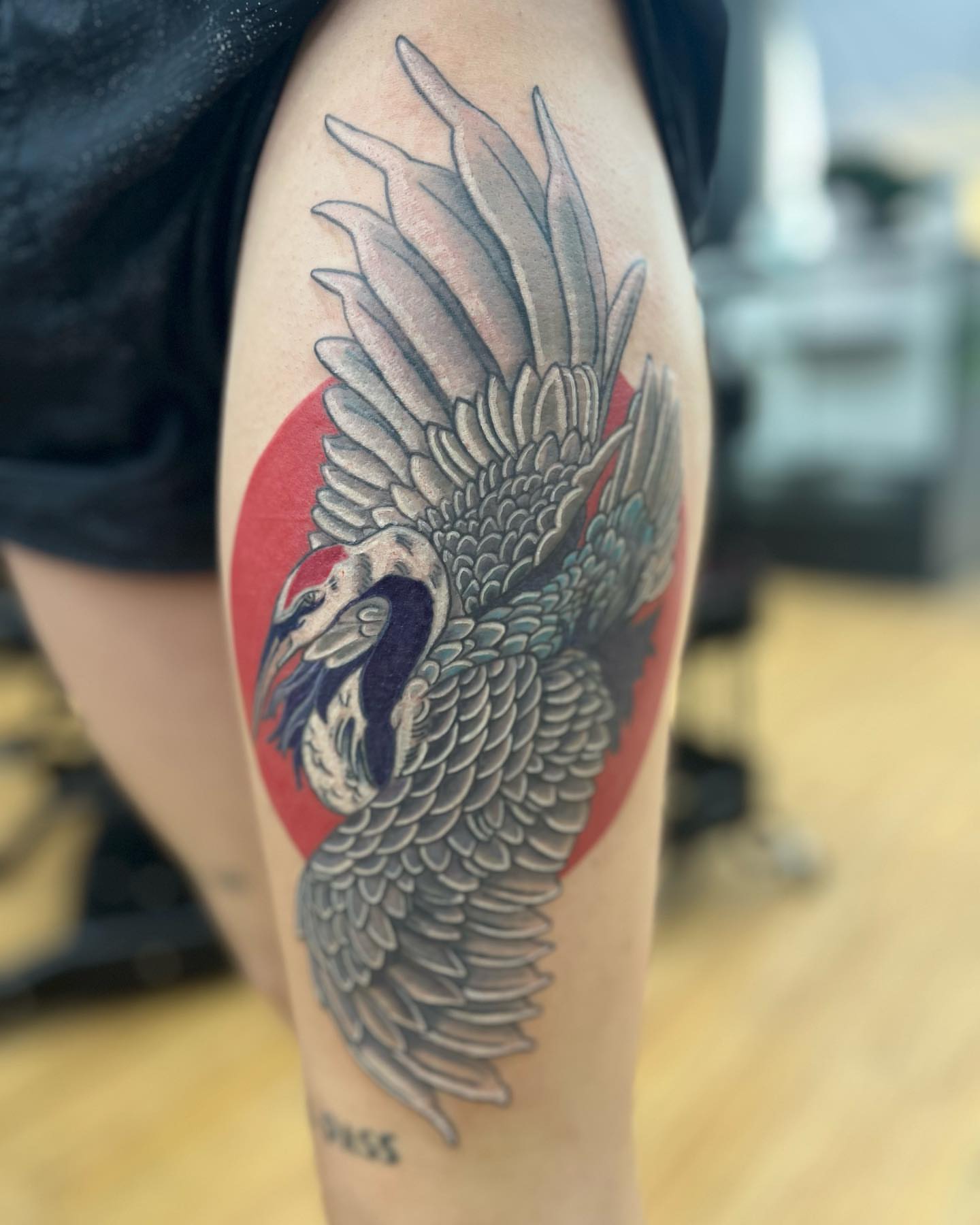 Tattoo by @blackdragon_tat2 — american_traditional, black_and_grey