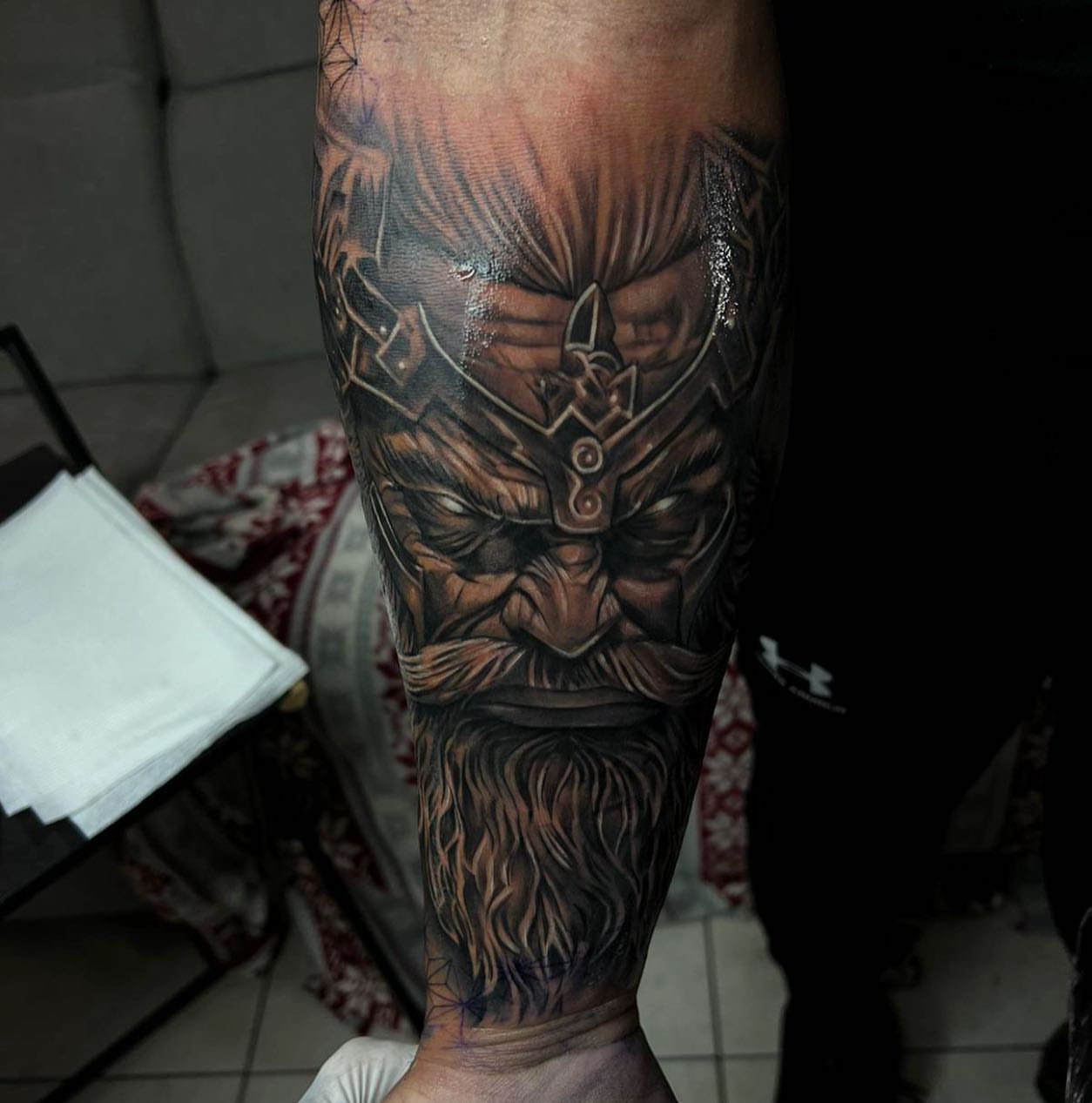 Tattoo by @jink_tattoos — realism, dark_realism