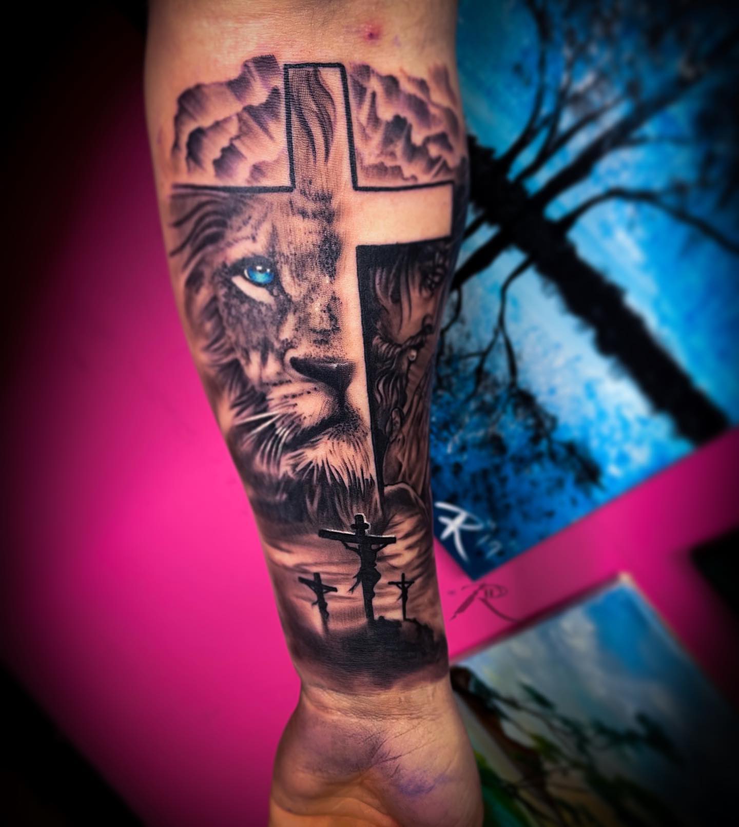 Tattoo by @ridetheneedletattoos — realism, dark_realism