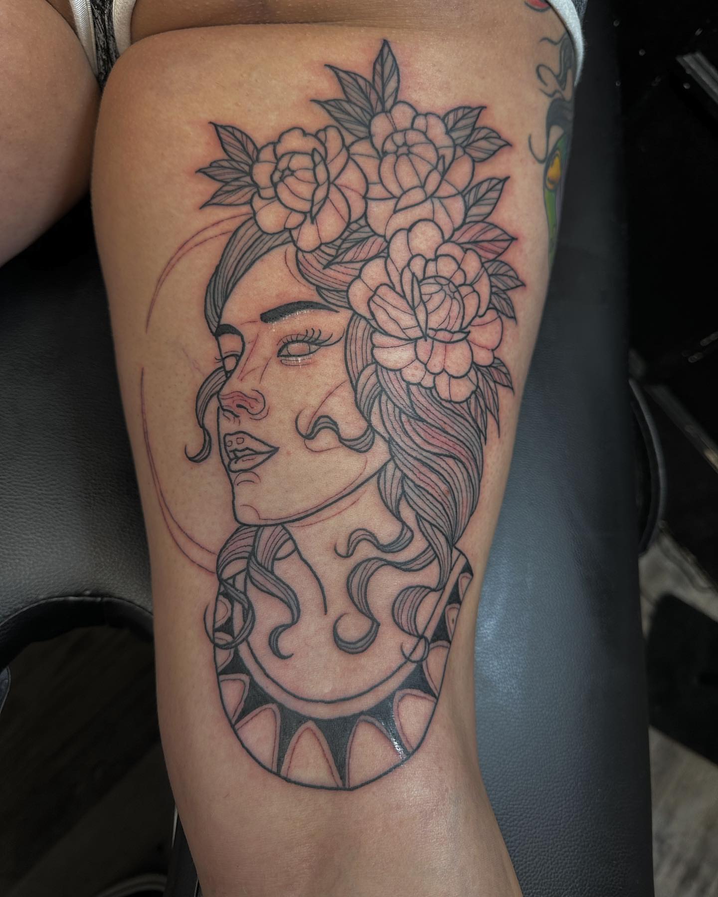 Tattoo by @duffsart — black_and_grey, realism