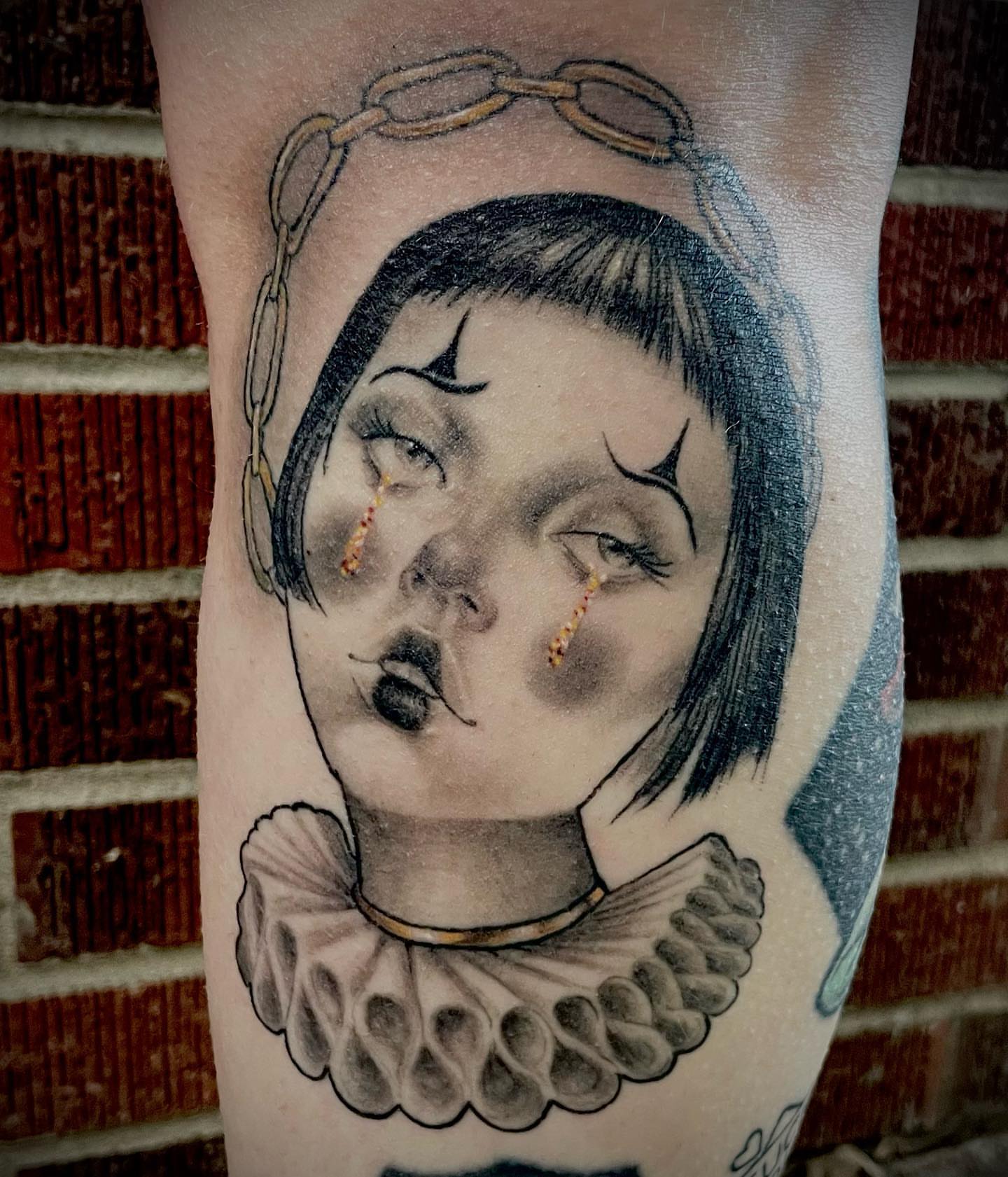 Tattoo by @le_babs — black_and_grey, realism