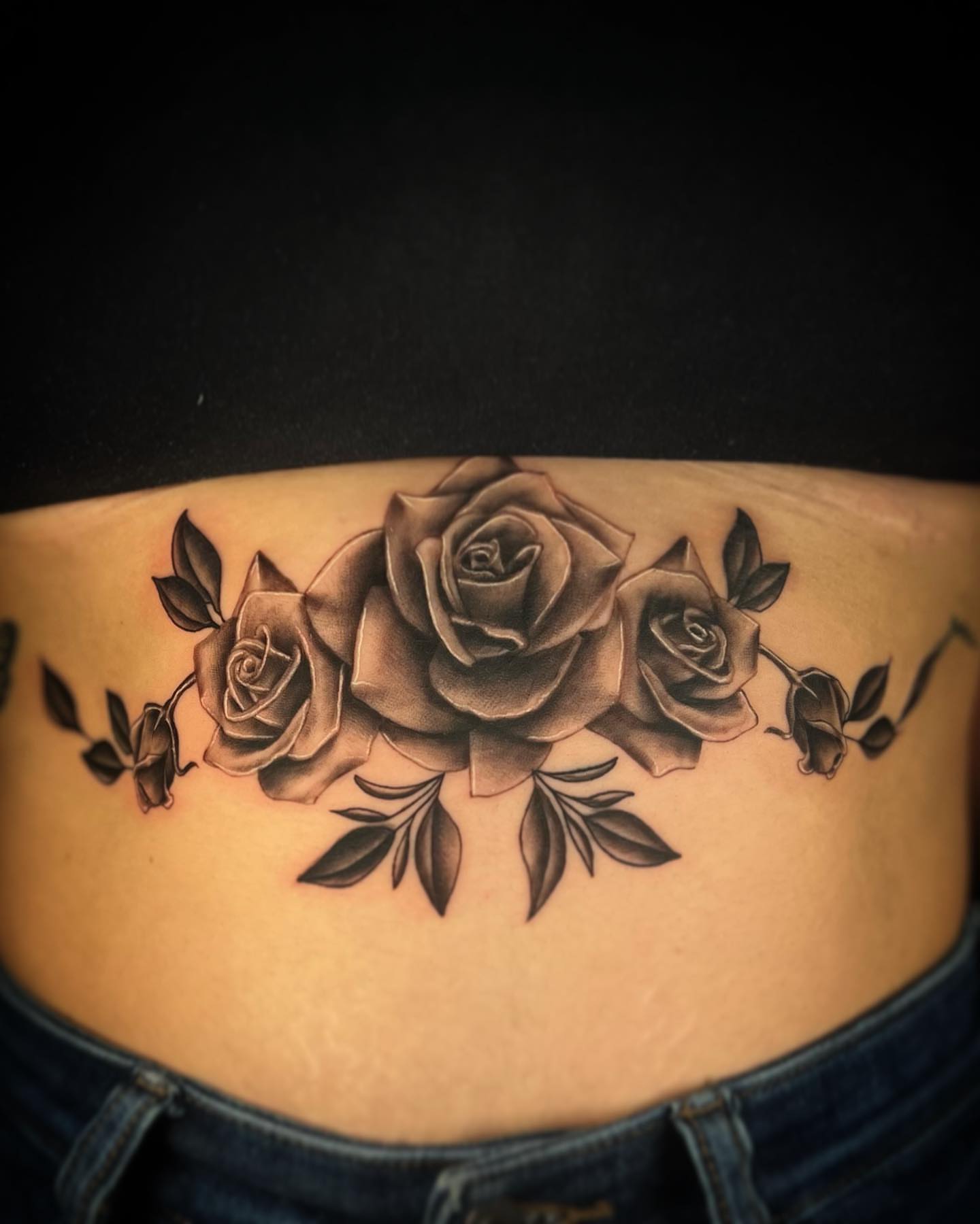 Tattoo by @dreamchaserink — black_and_grey