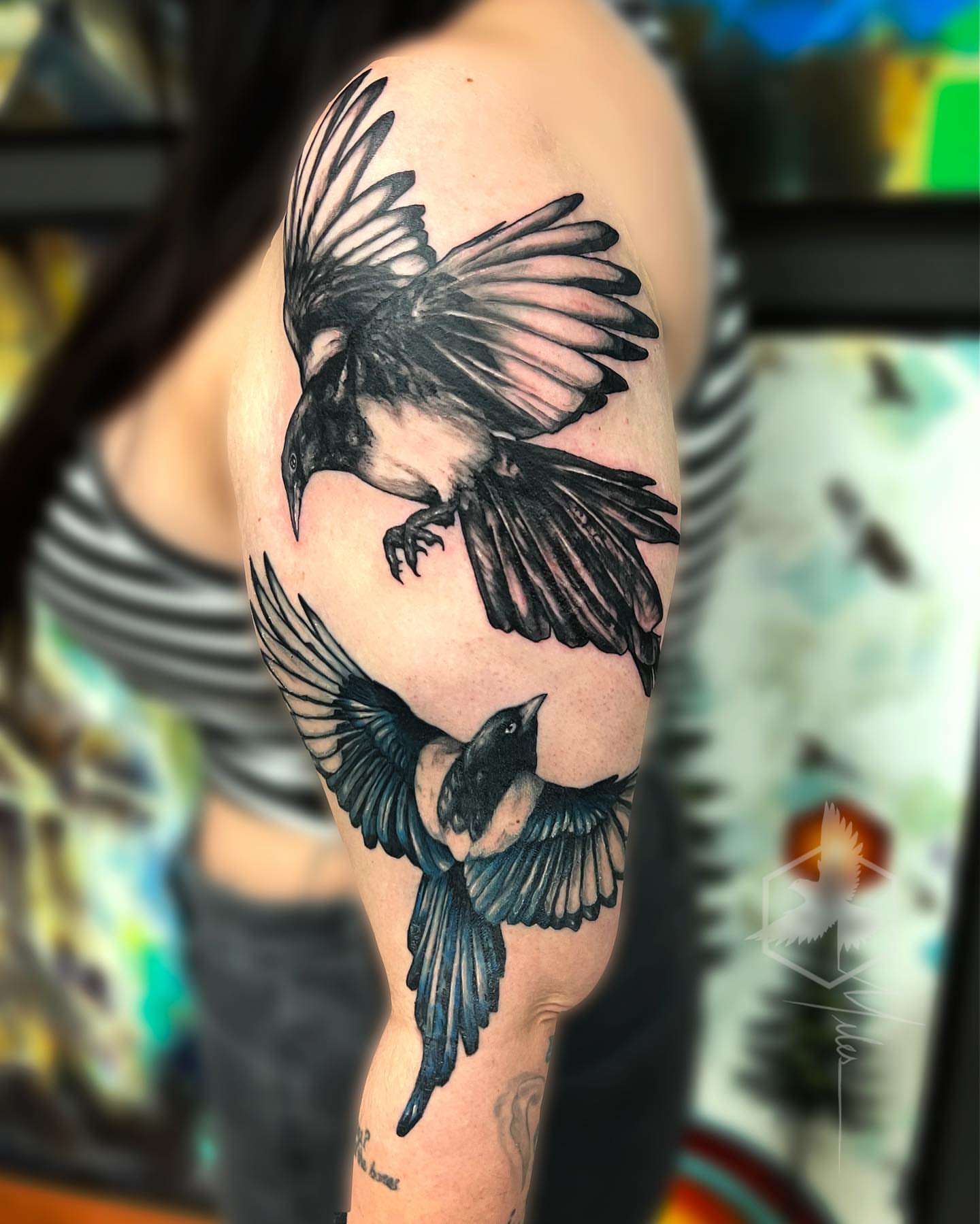 Tattoo by @milesbrowne — realism, black_and_grey