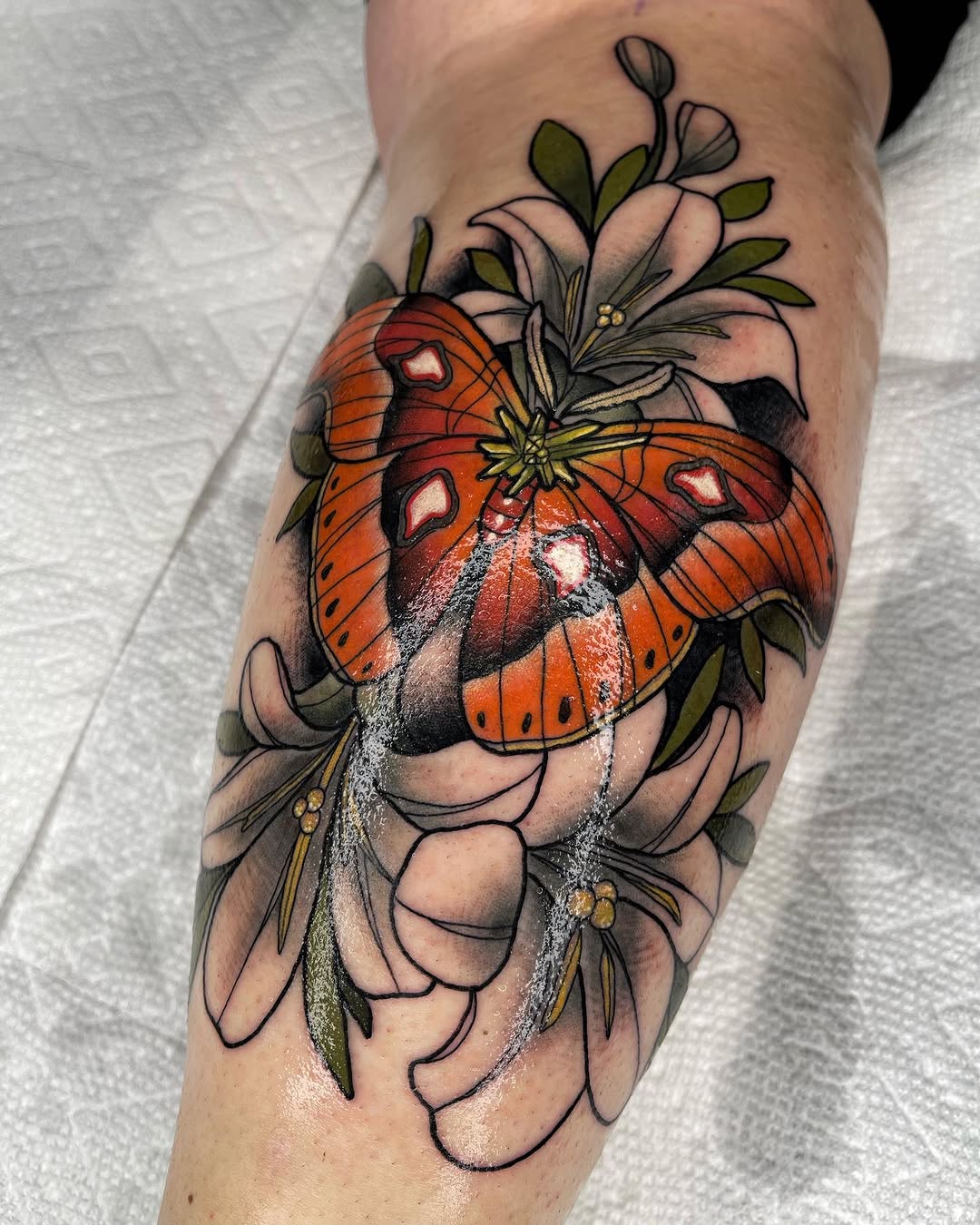 Tattoo by @brett_brown_tattoos — realism, neo_traditional