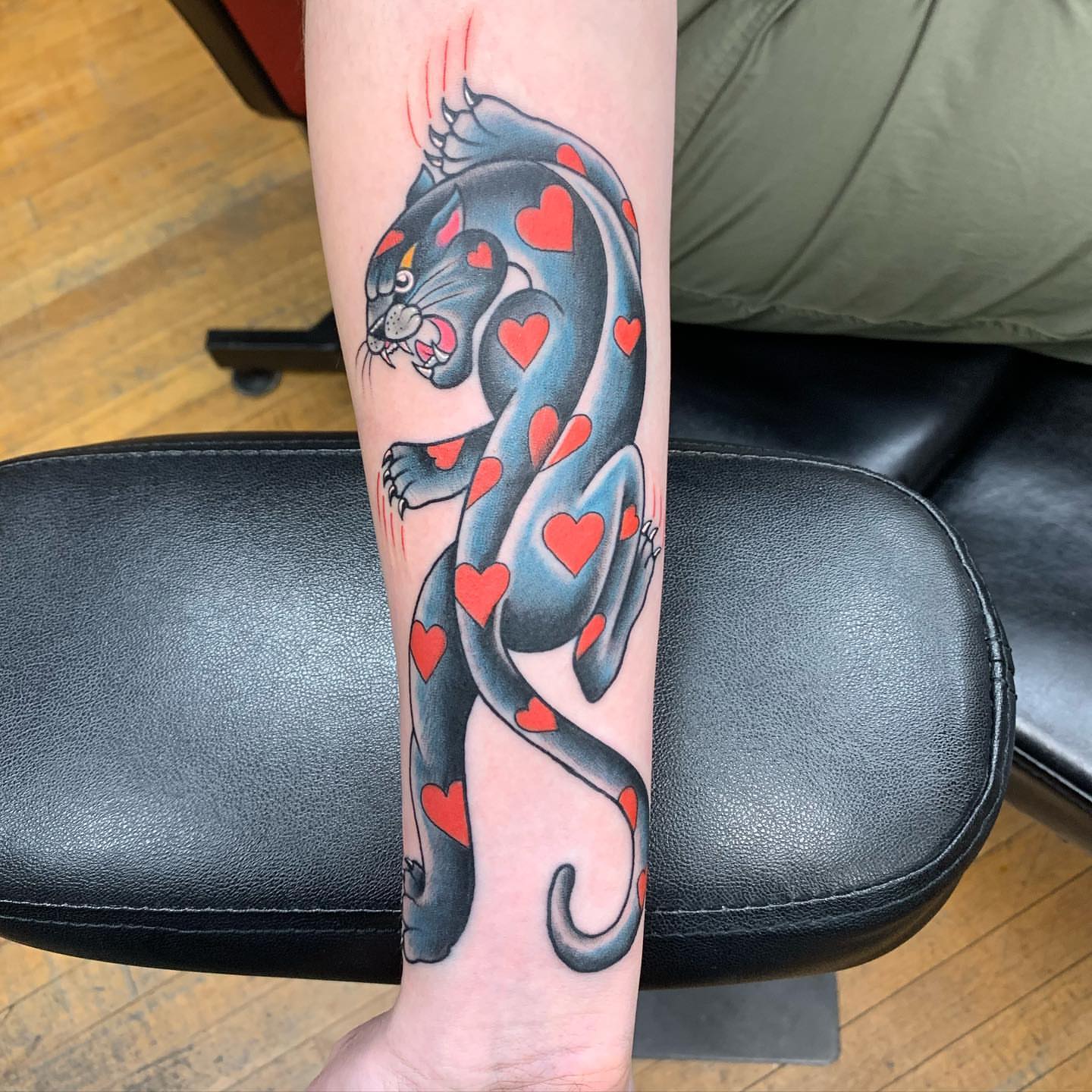 Tattoo by @oldetownescott — american_traditional