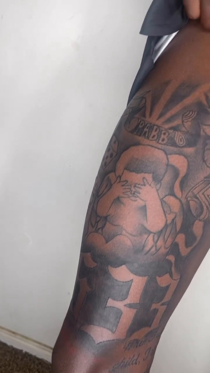 Tattoo by @tattsbyjojo — black_and_grey, realism