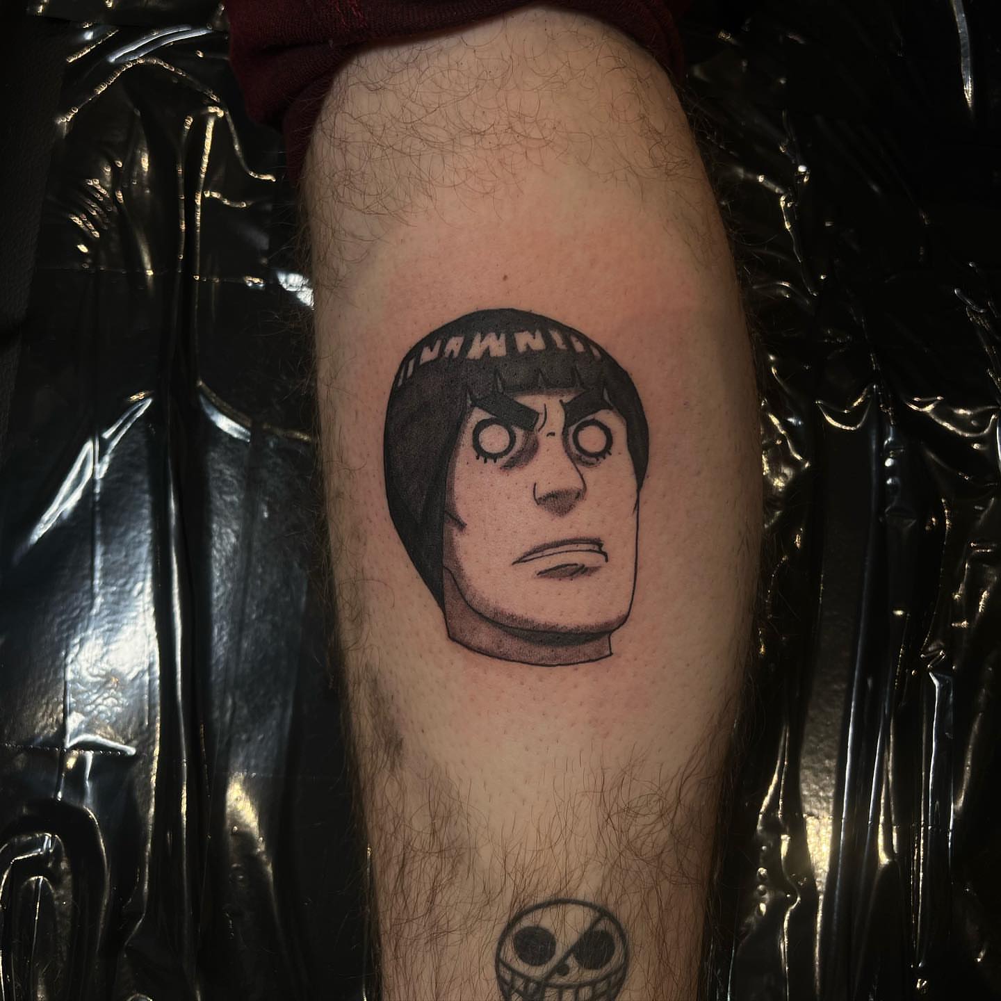 Tattoo by @tat2mushu — black_and_grey