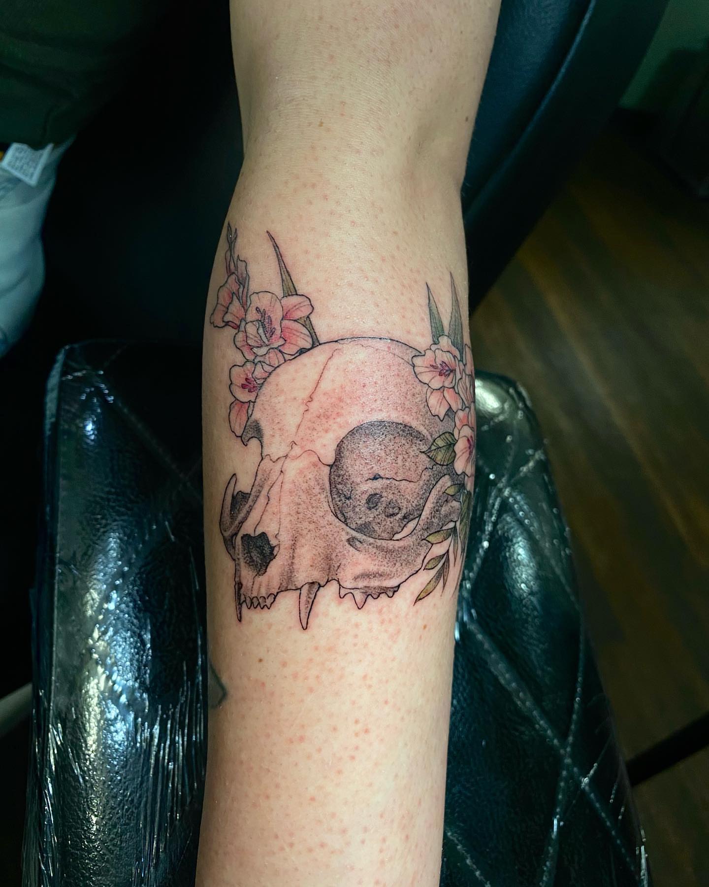 Tattoo by @thegood.d.artworks — dotwork, realism