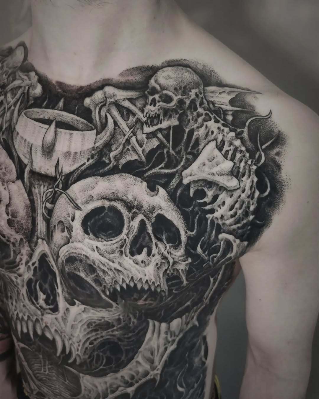 Tattoo by @dimaxmedusa — realism, dark_realism