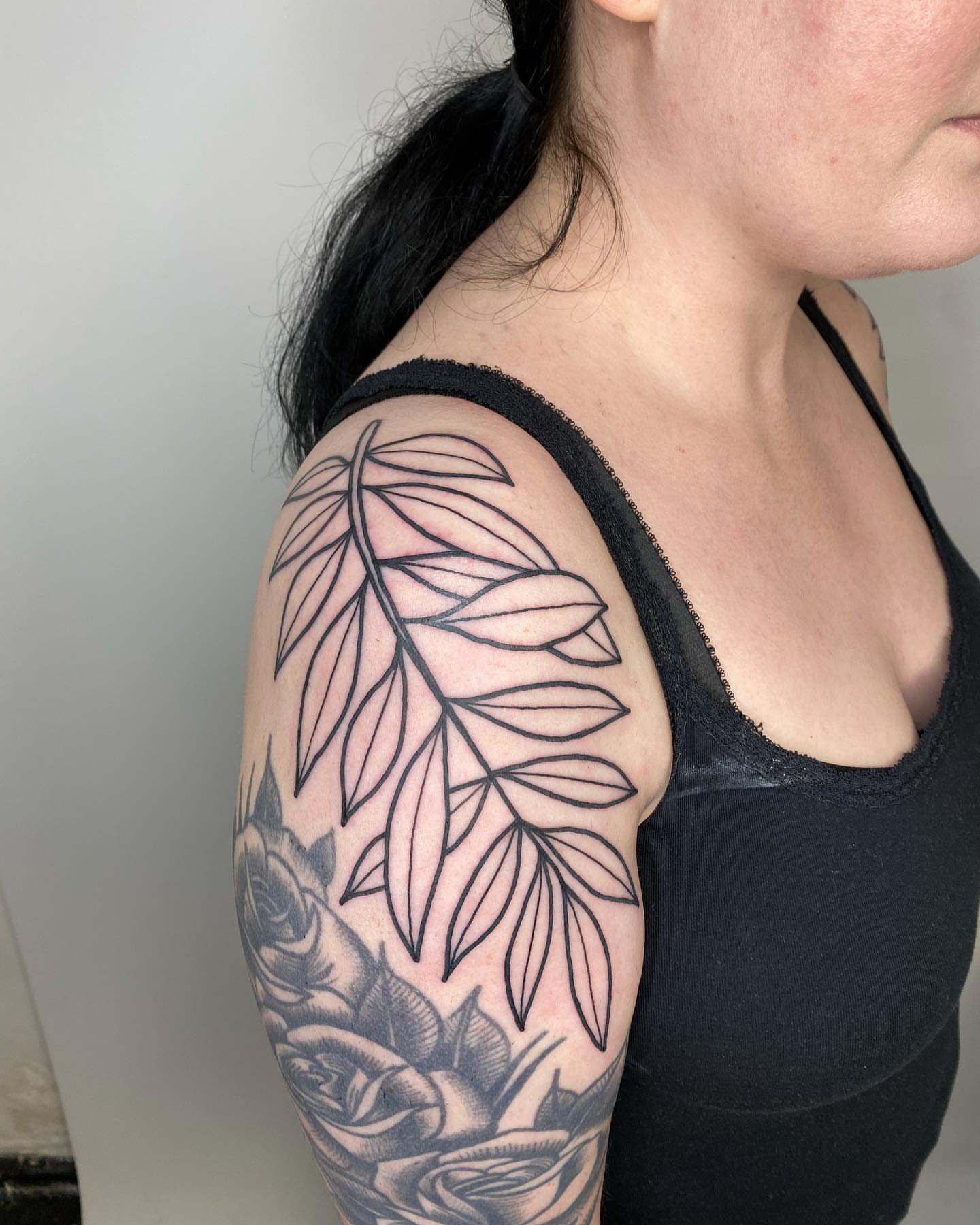 Tattoo by @staygoodtom — black_and_grey
