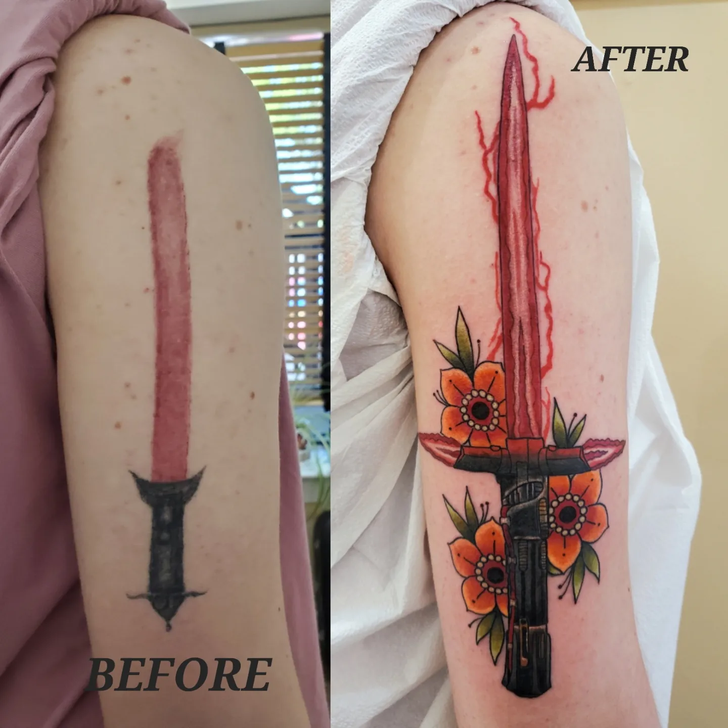 Tattoo by @ginnytattoo — new_school, realism
