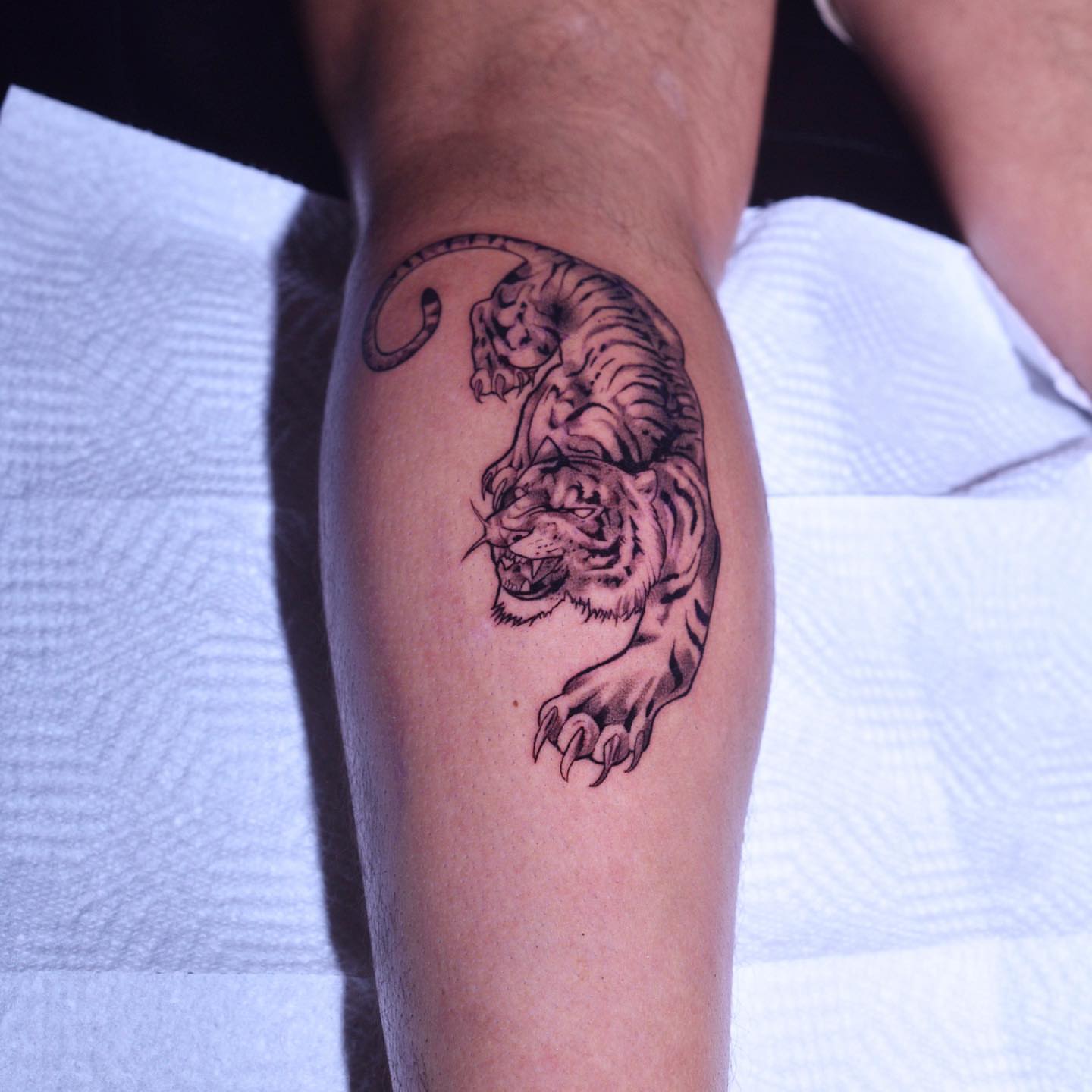 Tattoo by @javiink_rm — black_and_grey