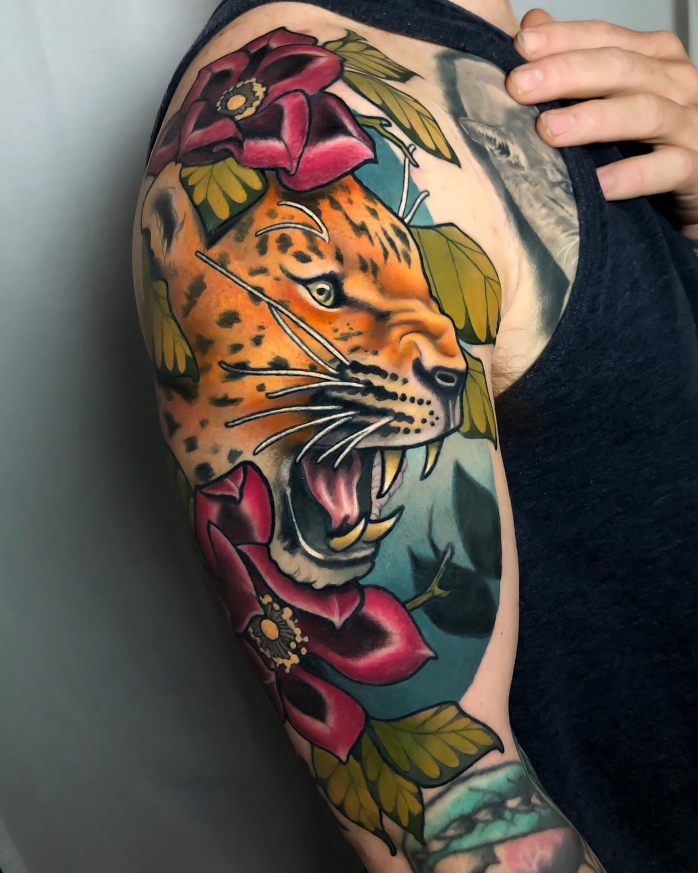 Tattoo by @miloalfring — american_traditional, realism