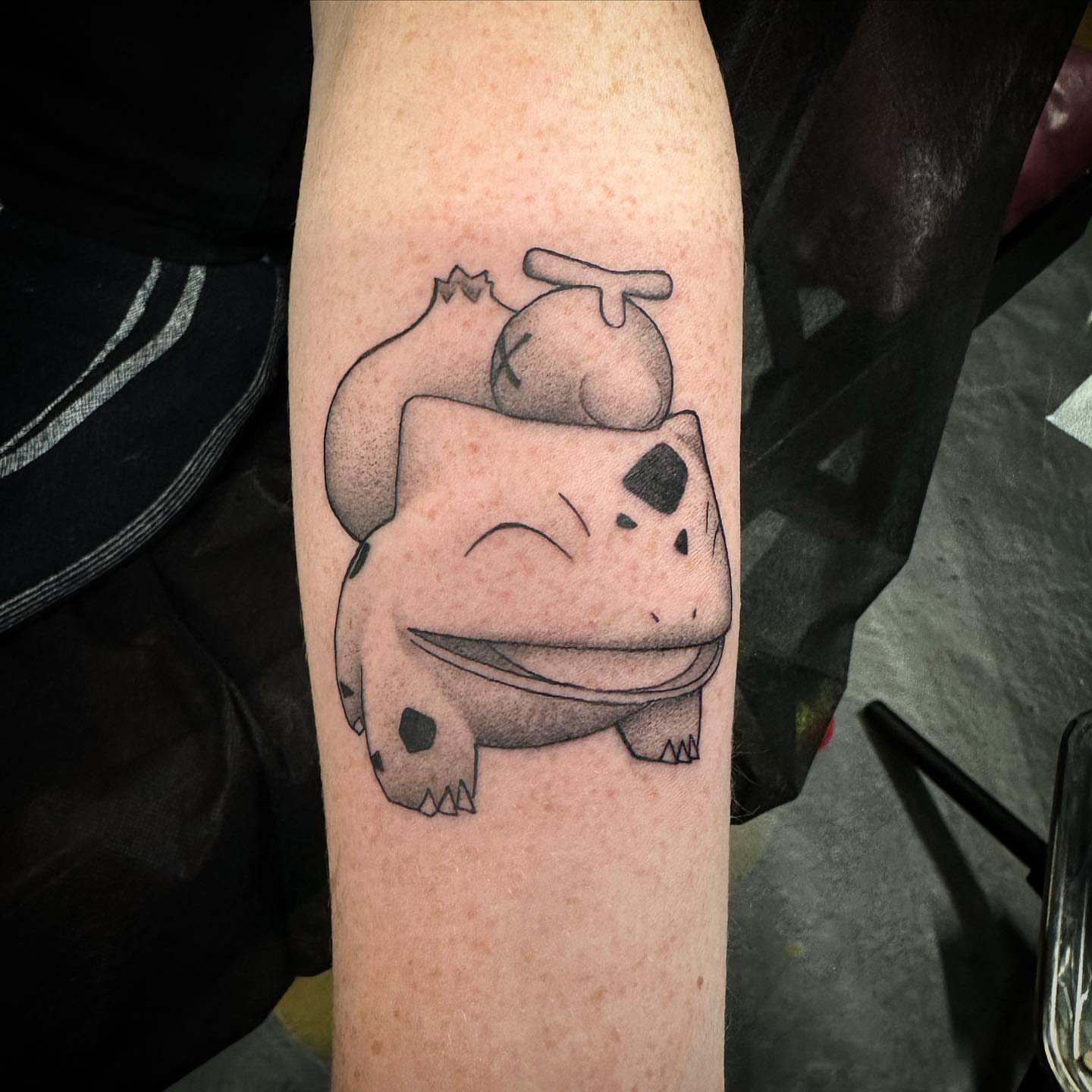Tattoo by @resnink โ black_and_grey