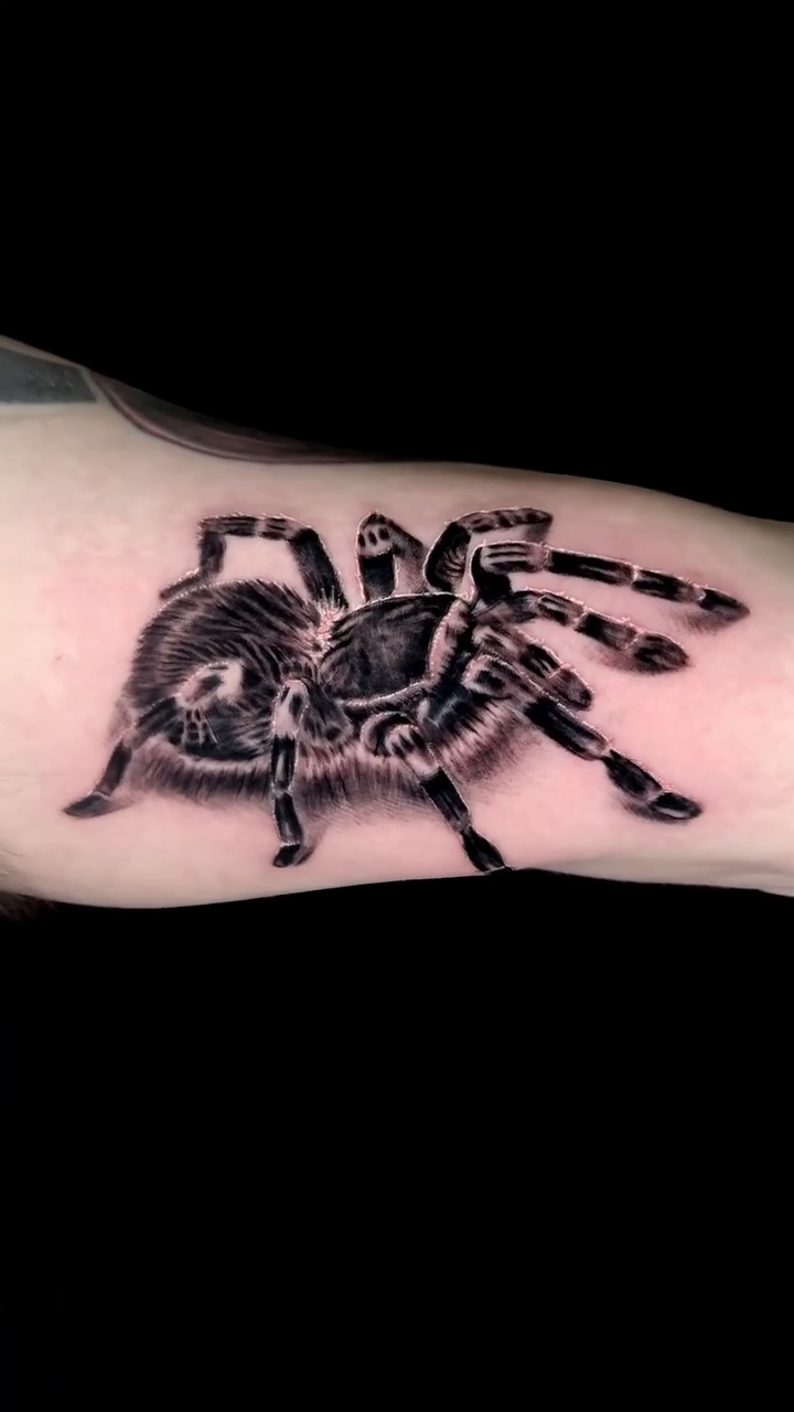 Tattoo by @tattoo_katie — realism, black_and_grey