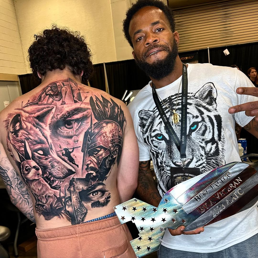 Tattoo by @xrayvizionz โ black_and_grey, realism