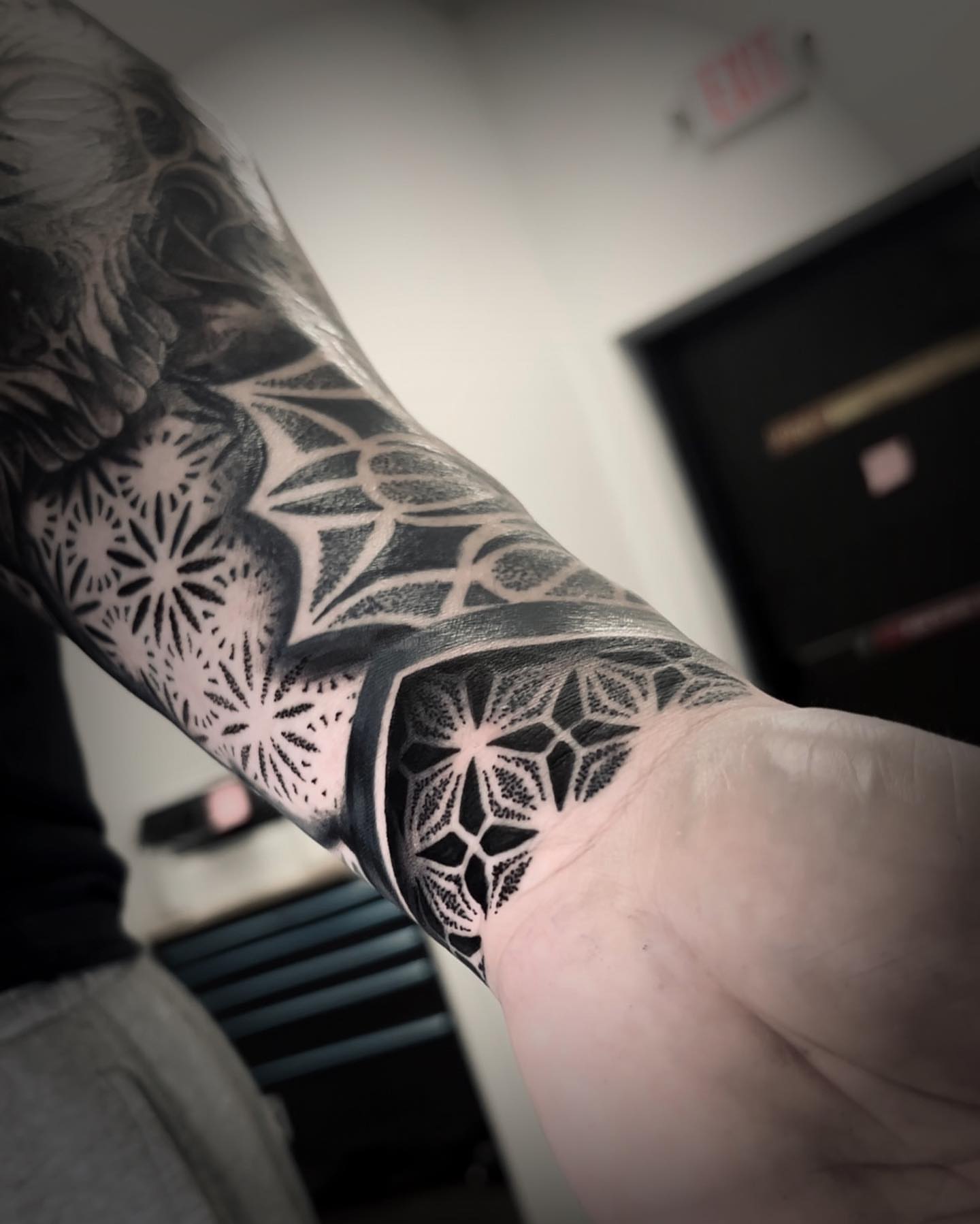 Tattoo by @inkedbypanezo — geometric