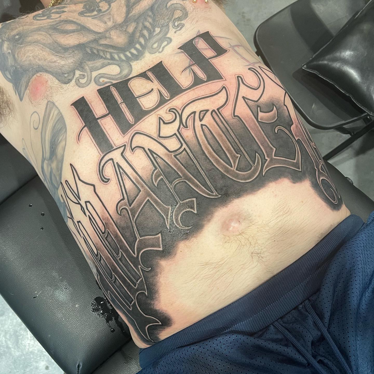 Tattoo by @cuzmatt — lettering_script