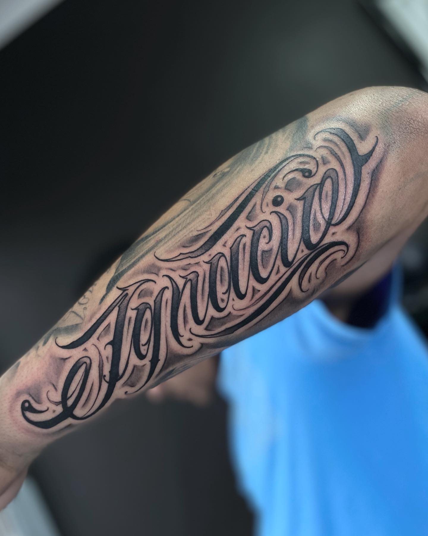 Tattoo by @sionerdcd β lettering_script