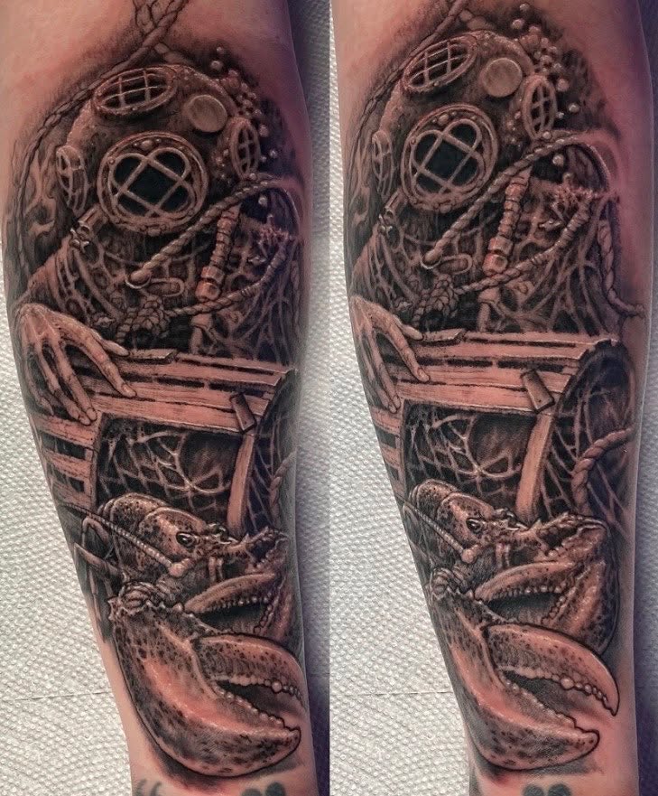 Tattoo by @jwheelwrighttattoos — realism, dark_realism