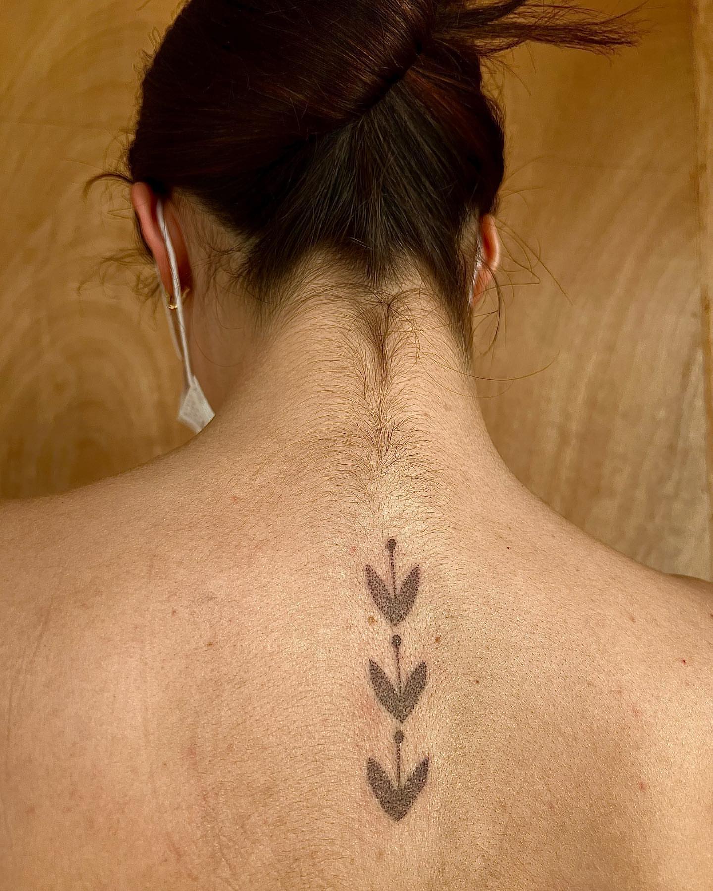 Tattoo by @deuxmainstattoo — geometric